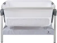 VCHD-CD01-01 Venice Child California Dreaming White Bedside Bassinet