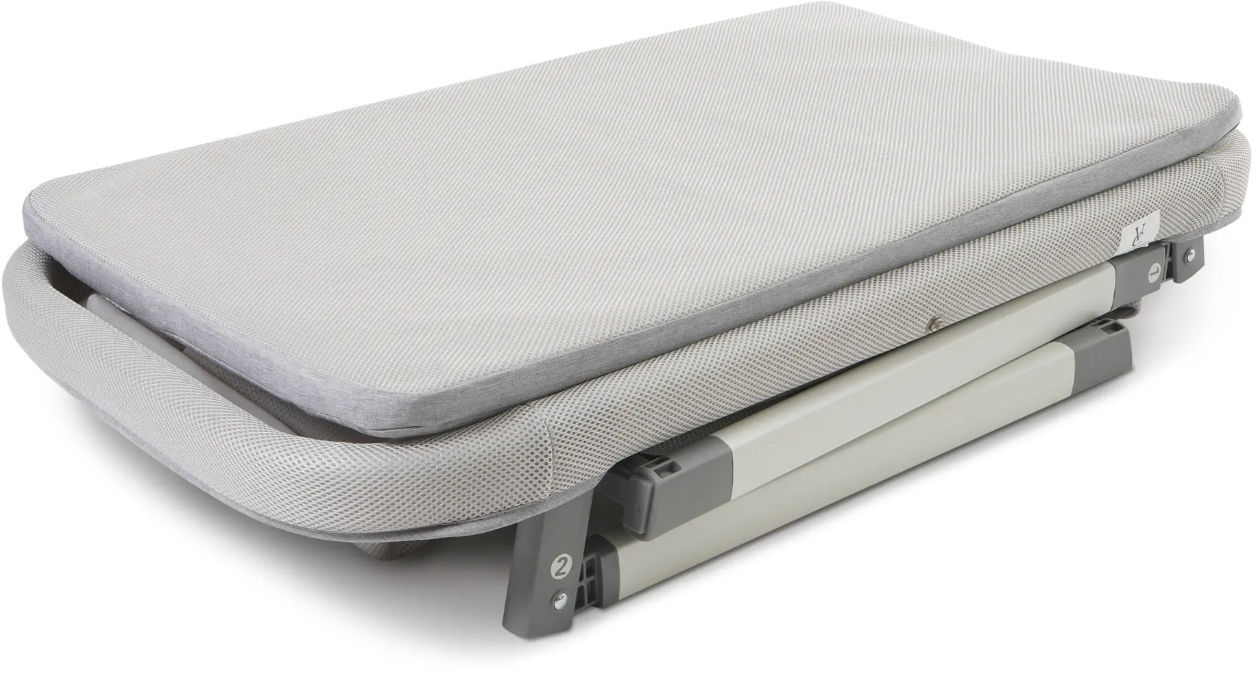 VCHD-MD02-01 Venice Child Malibu Dreams Gray Rocking Mini Bassinet-6