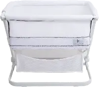 VCHD-SD01-01 Venice Child Sunset Dreaming White Bedside Bassinet