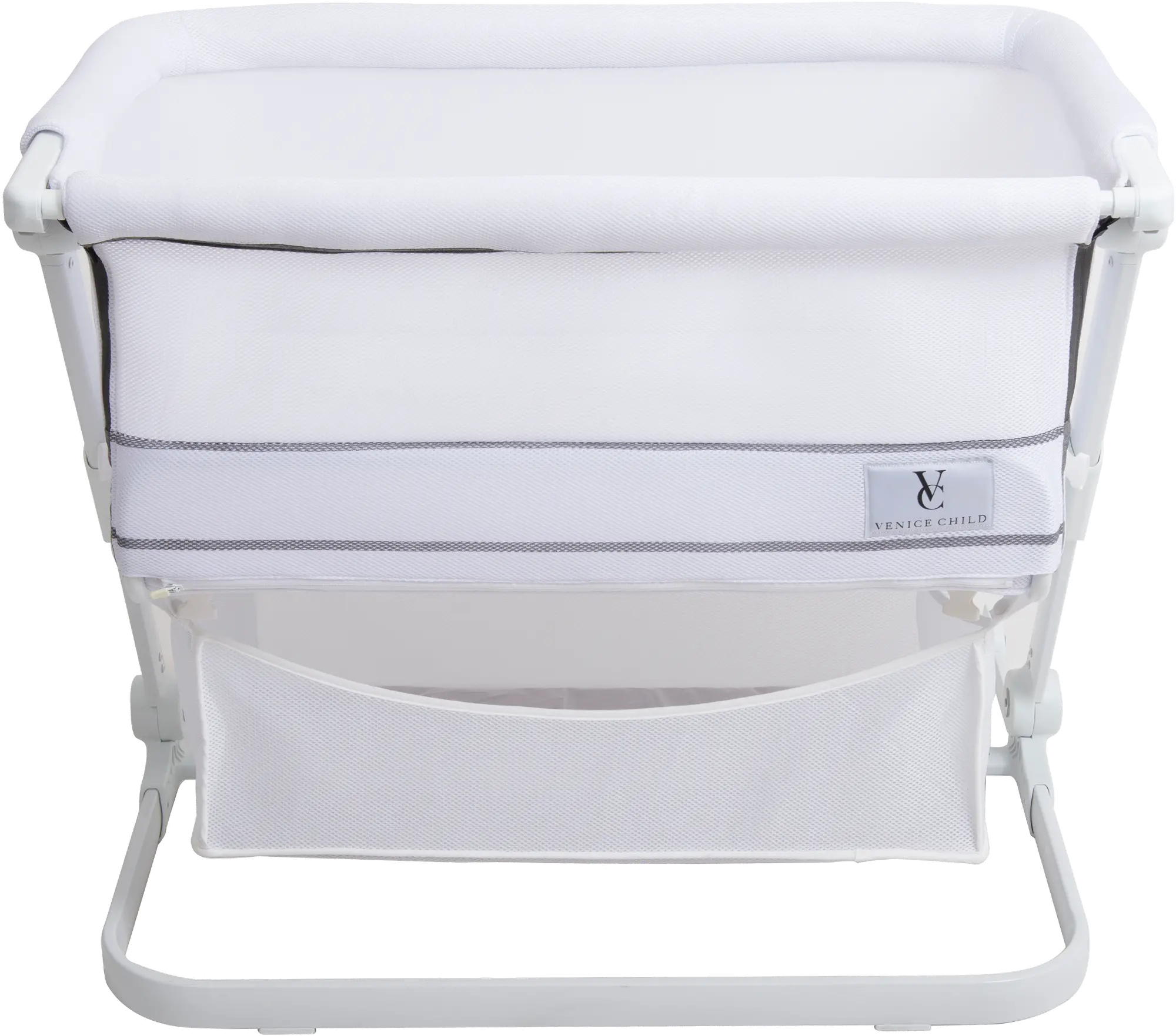 Venice Child Sunset Dreaming White Bedside Bassinet | RC Willey