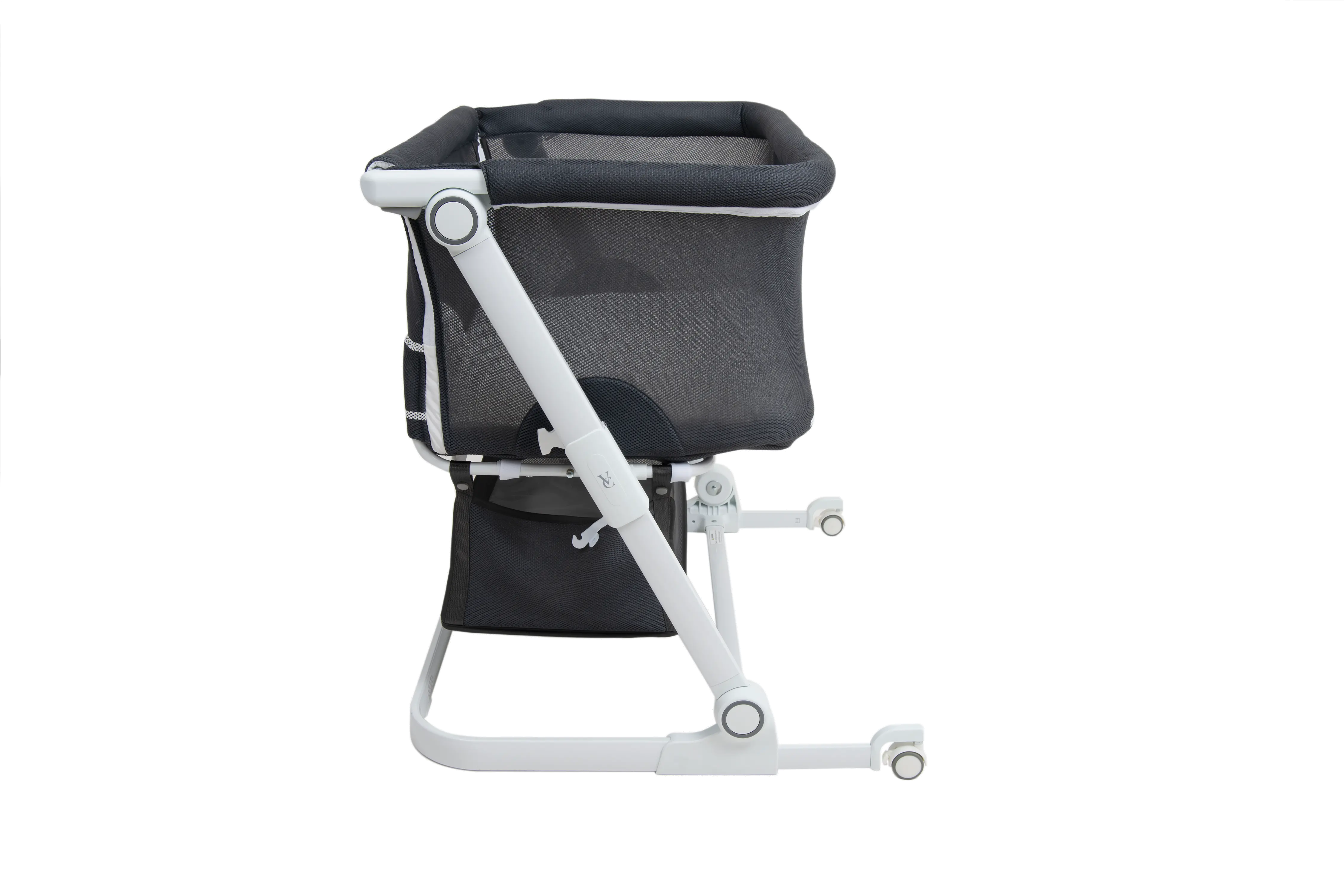 VCHD-SD02-01 Venice Child Sunset Dreaming Gray Bedside Bassinet-2