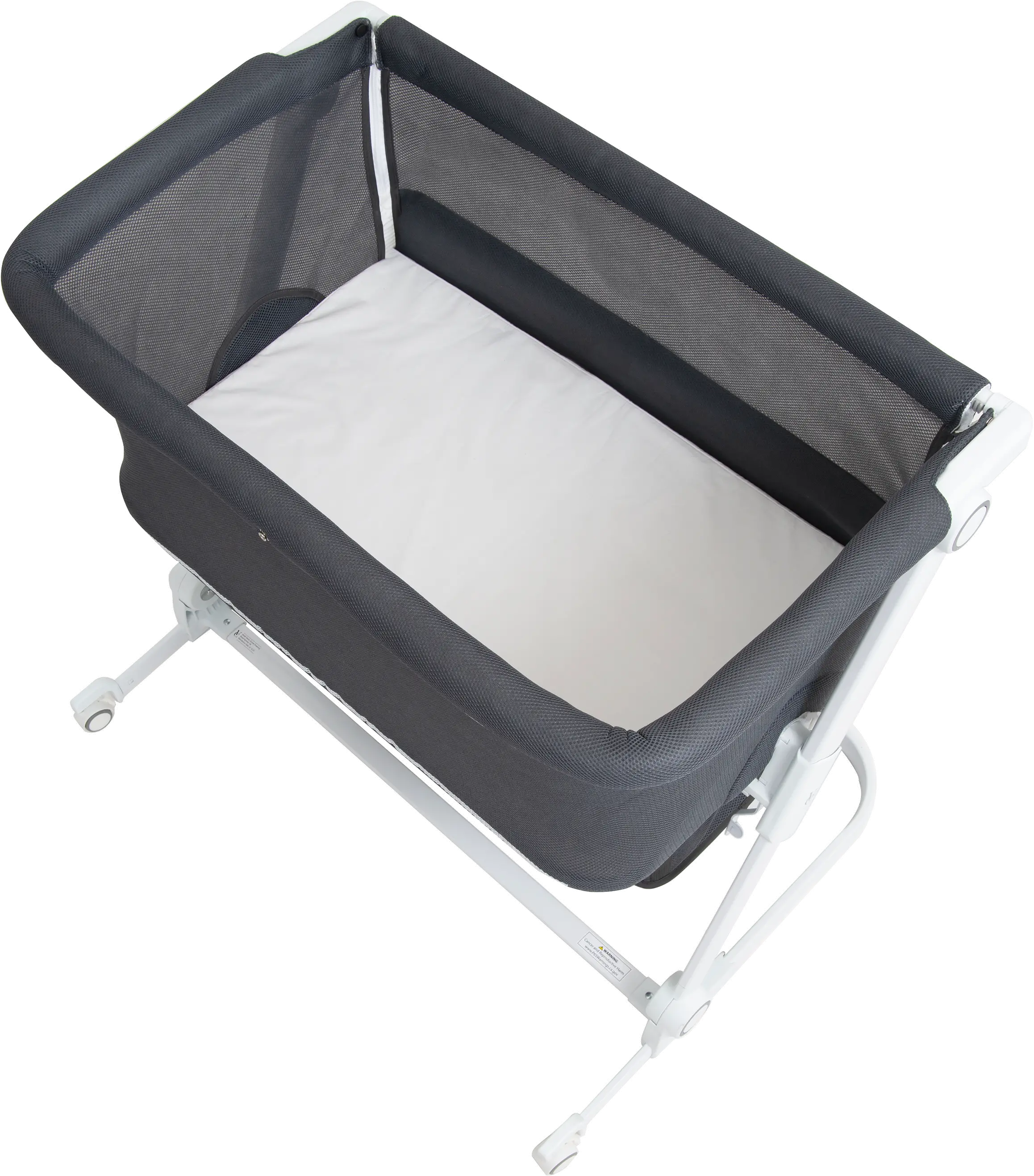 VCHD-SD02-01 Venice Child Sunset Dreaming Gray Bedside Bassinet-5