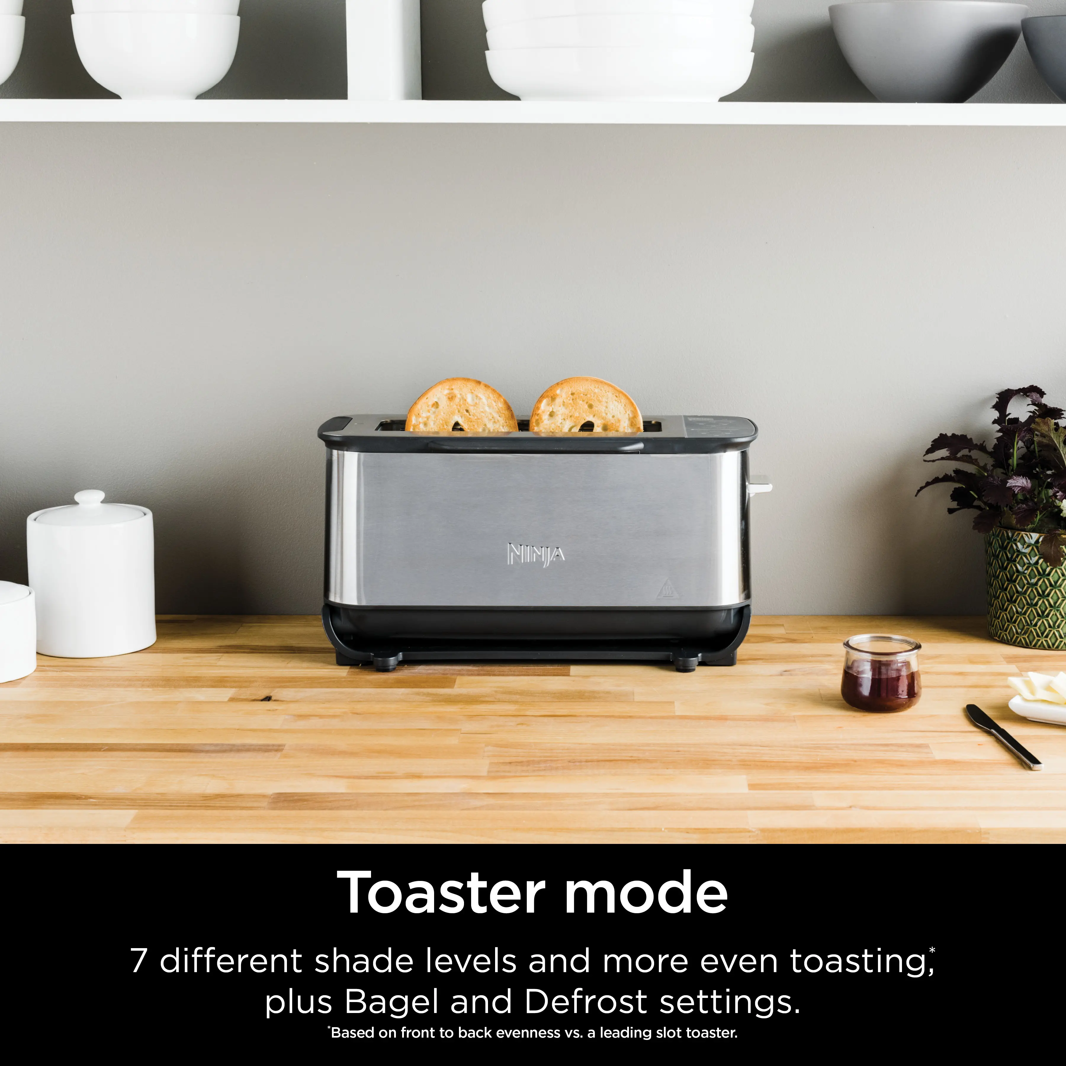 ST101 Ninja Foodi 2-in-1 Flip Toaster Oven-5