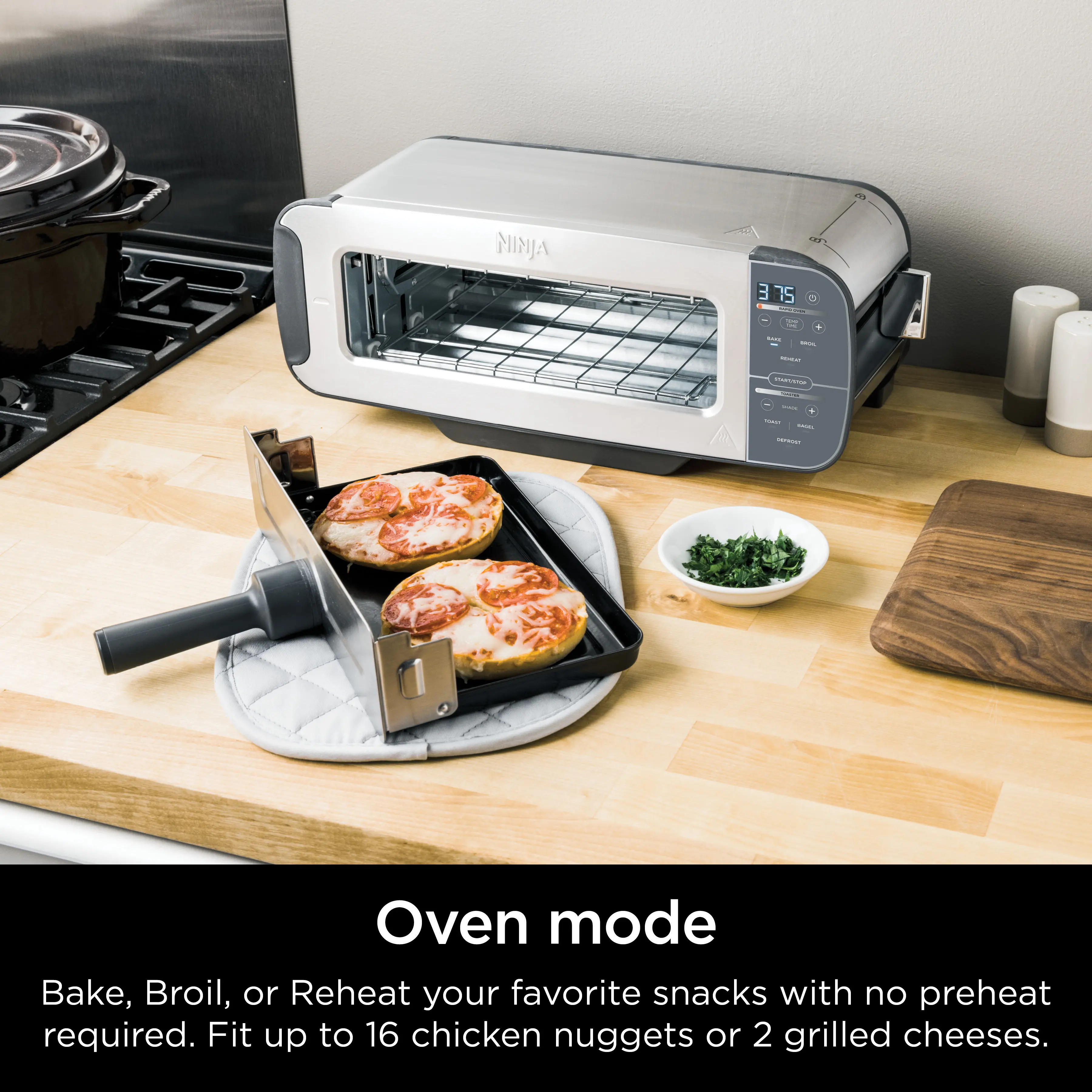 ST101 Ninja Foodi 2-in-1 Flip Toaster Oven-7