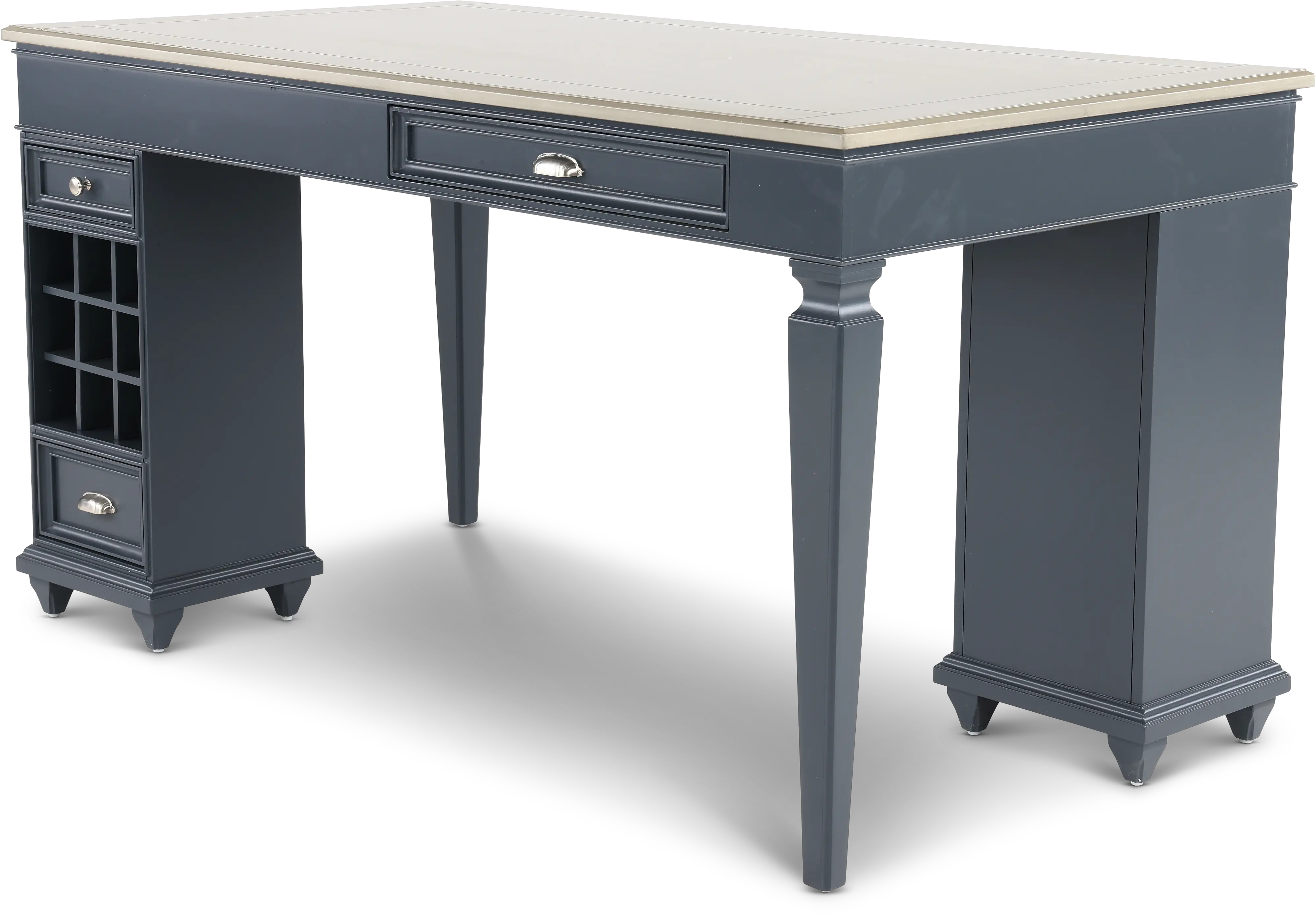 Vista Azul Graphite Gray Counter Height Dining Table-7