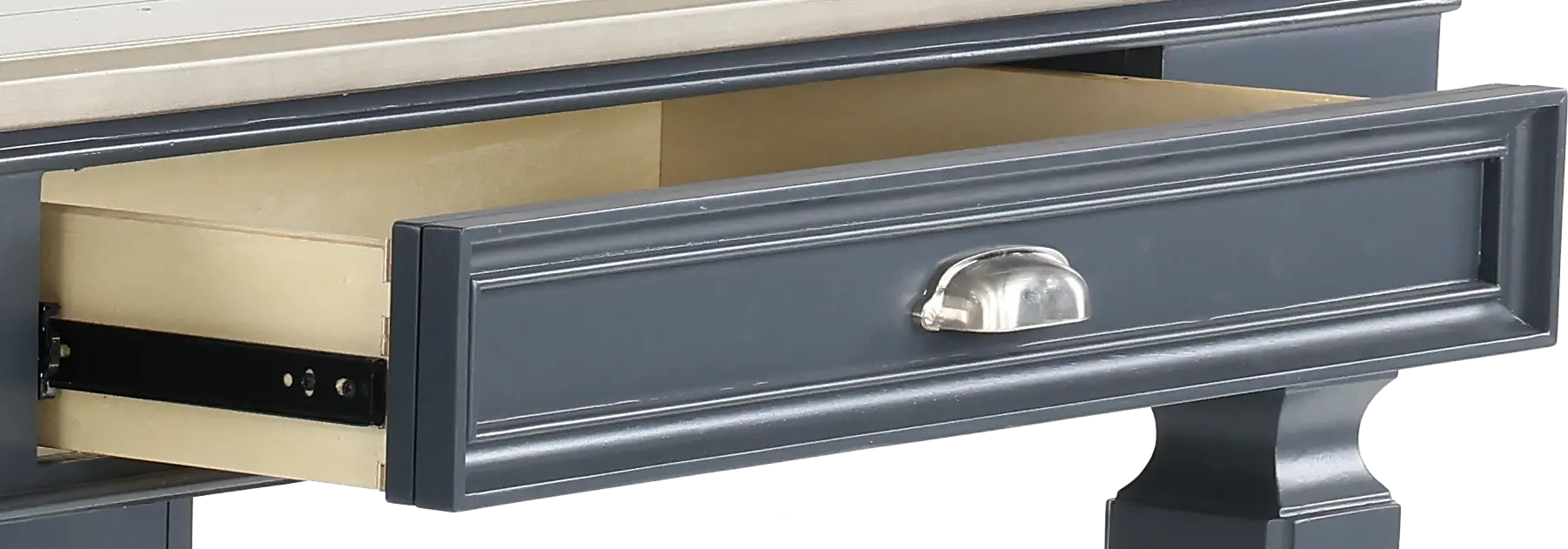 Vista Azul Graphite Gray Counter Height Dining Table-2