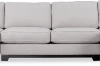 Pisces Flax Beige Armless Loveseat