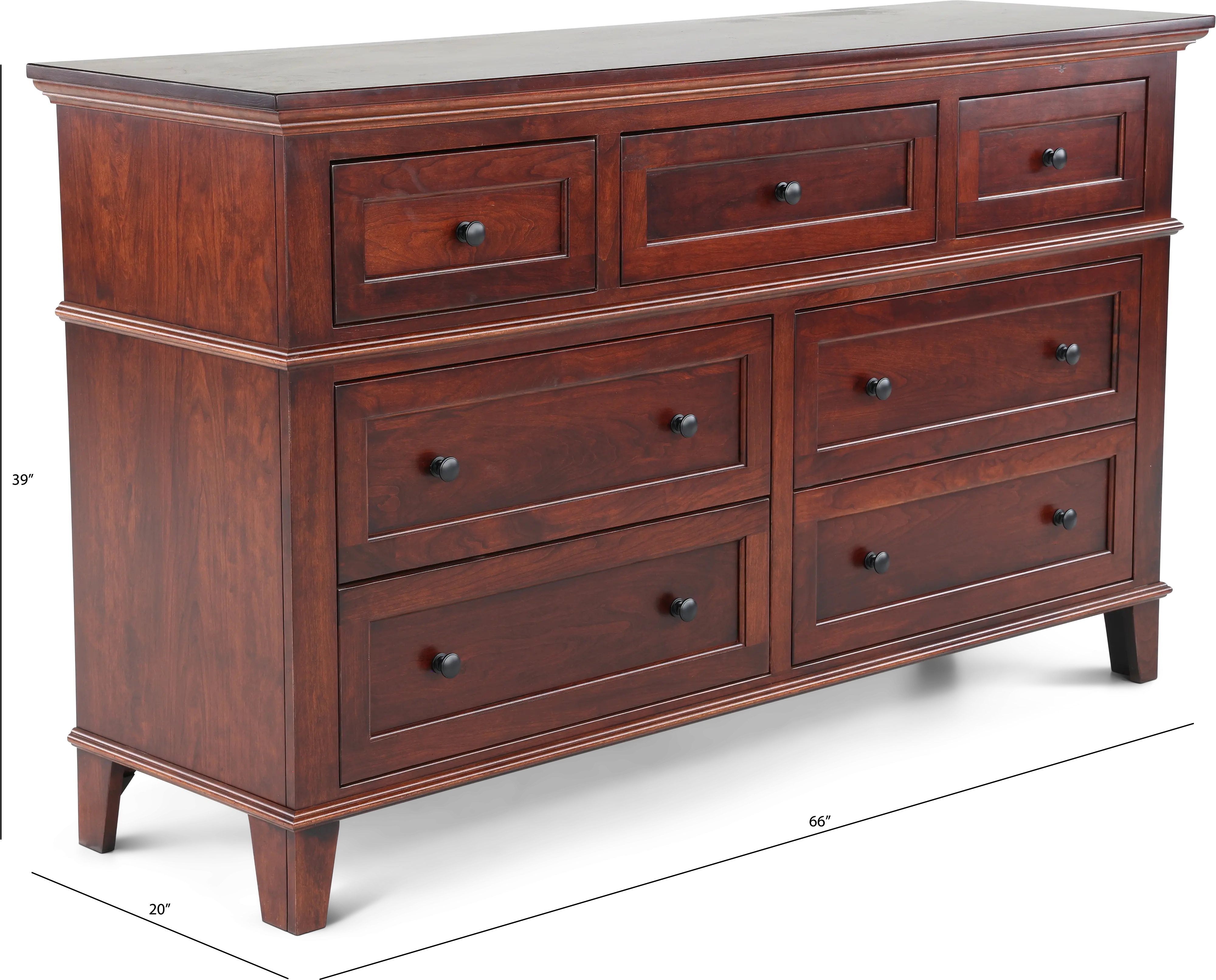 Brentwood Brown Dresser-2