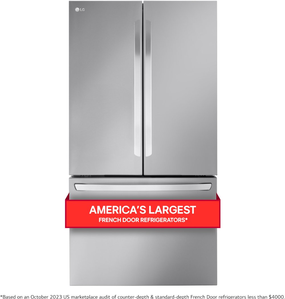 LG 32 Cu Ft French Door Refrigerator - Stainless Steel