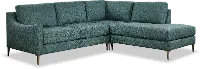Design Lab Mostny Teal 3 Piece Sectional