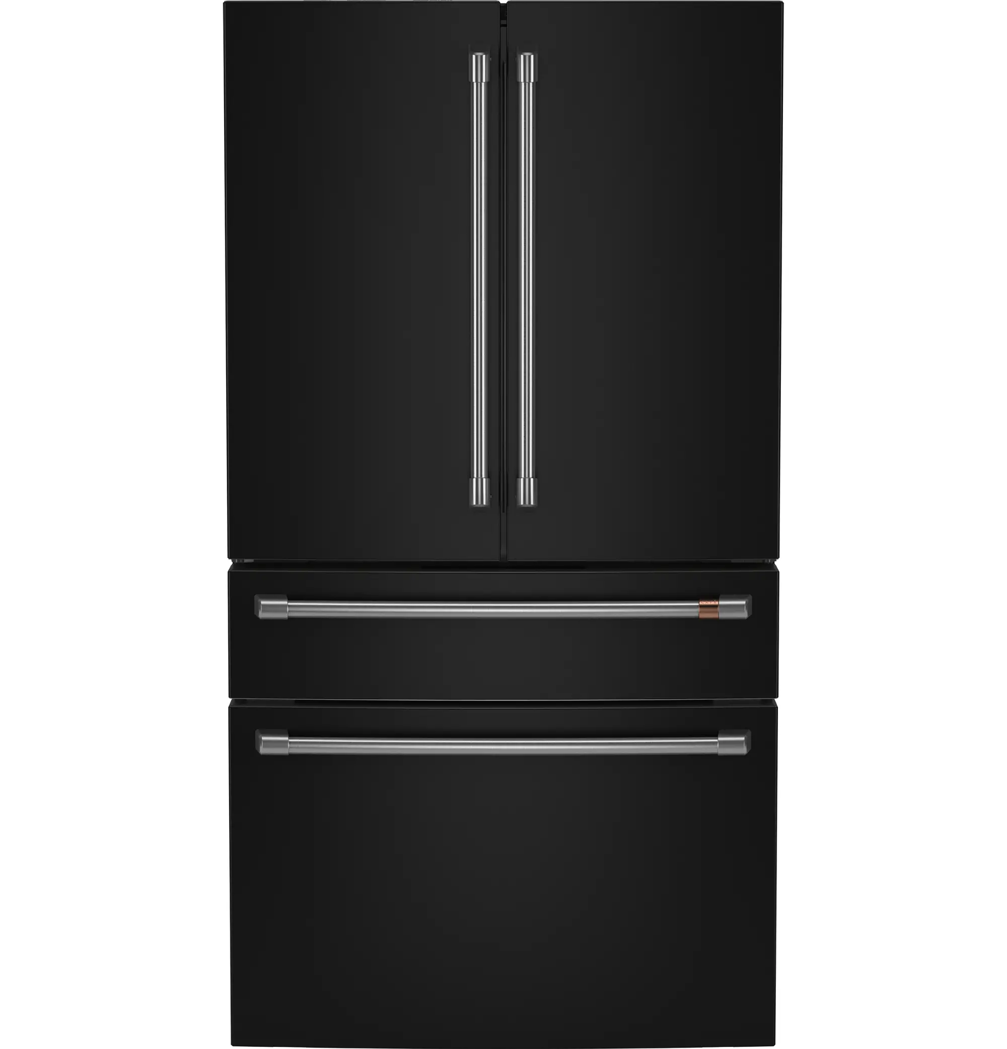 Ge Cafe Smart 4-Door French Door Refrigerator - Matte Black | RC