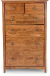 Shaker Brown Chest of Drawers