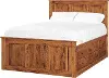 Shaker Brown Queen Storage Bed