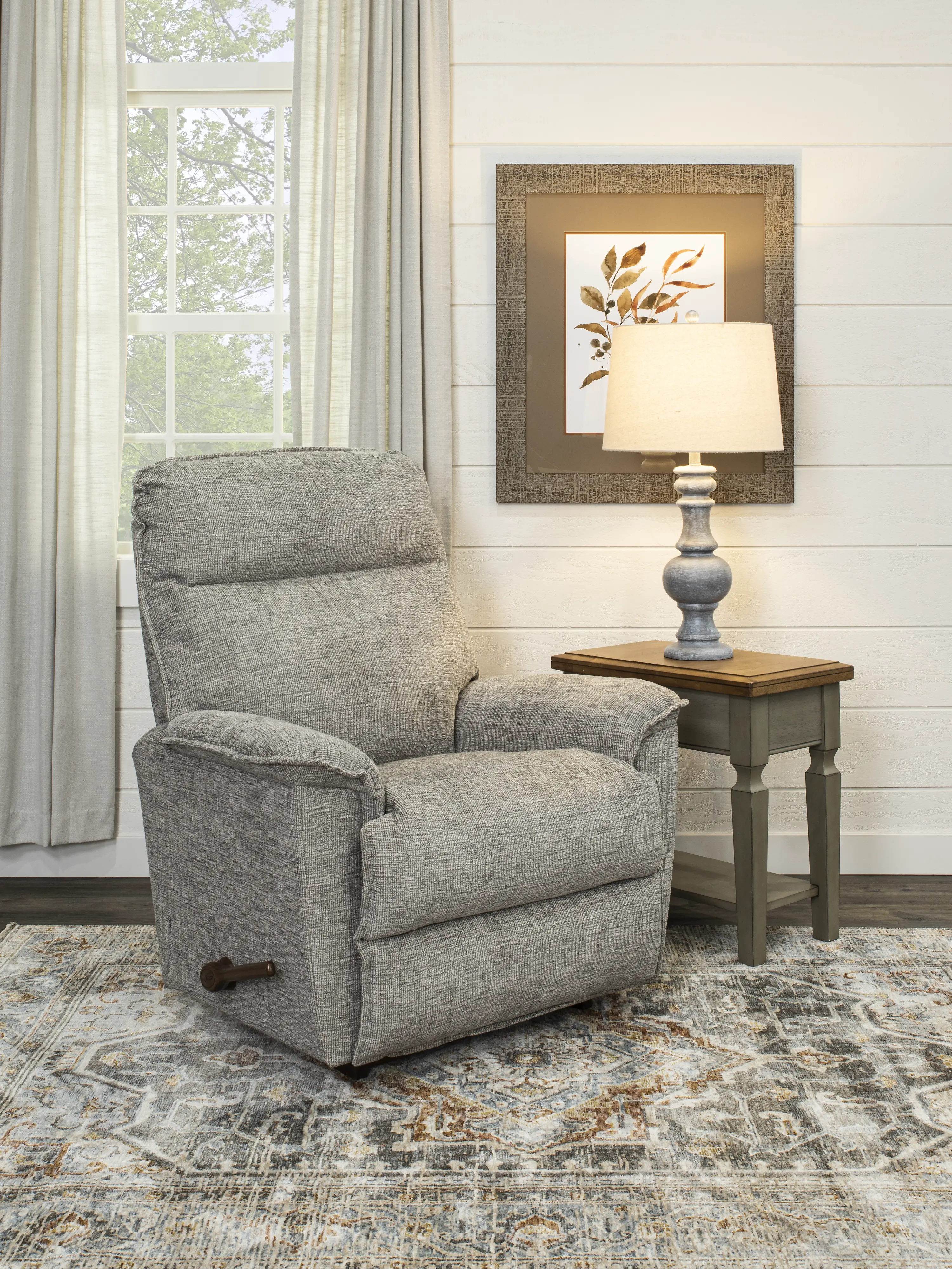 10-706/C180964 Jay Linen White Rocker Recliner-2