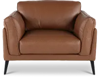 Paris Brown Leather Chair