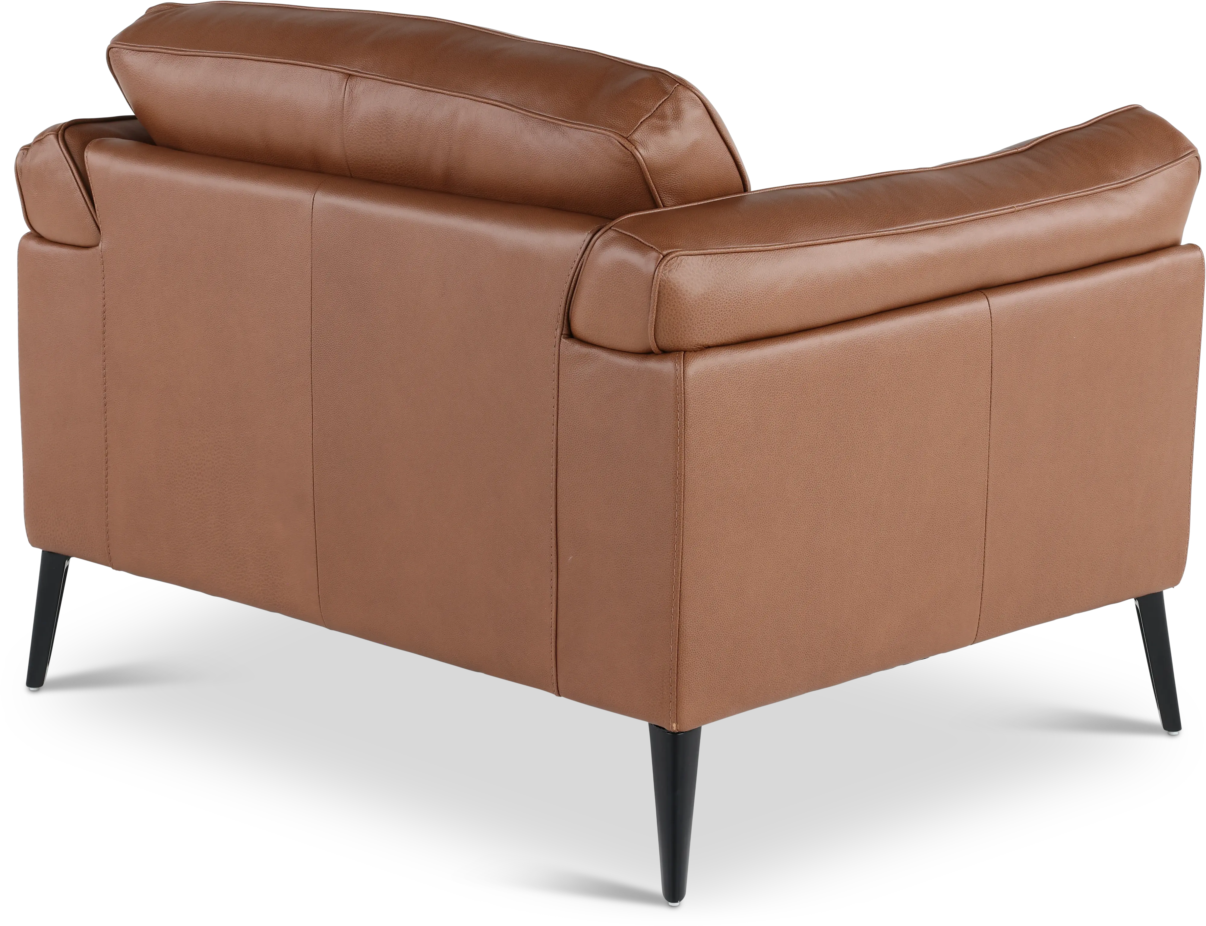 Paris Brown Leather Chair-7