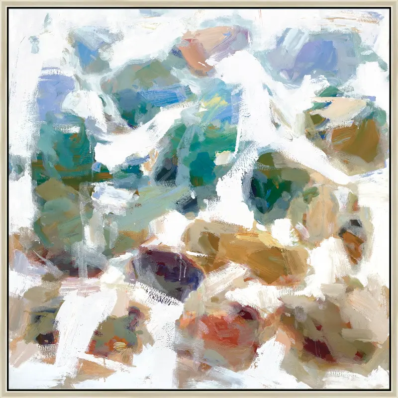 Vibrant Vibe Framed Art