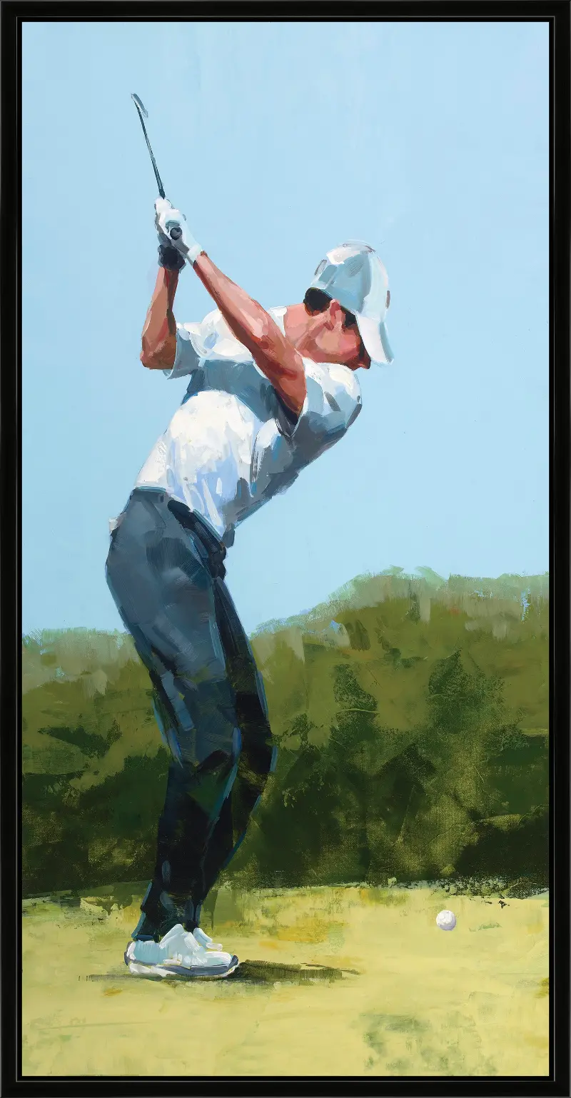 Golf Swing 3 Framed Art