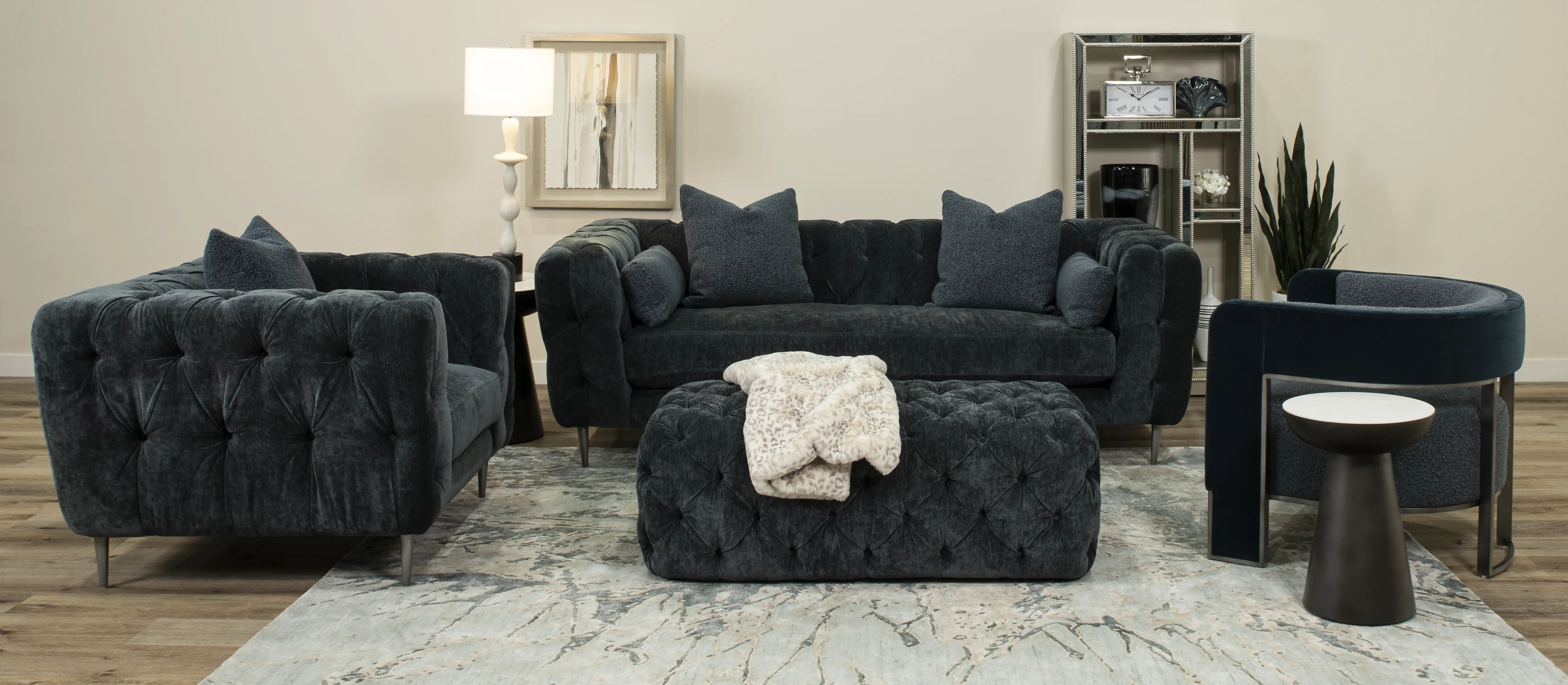 Turino Blue Chair-2
