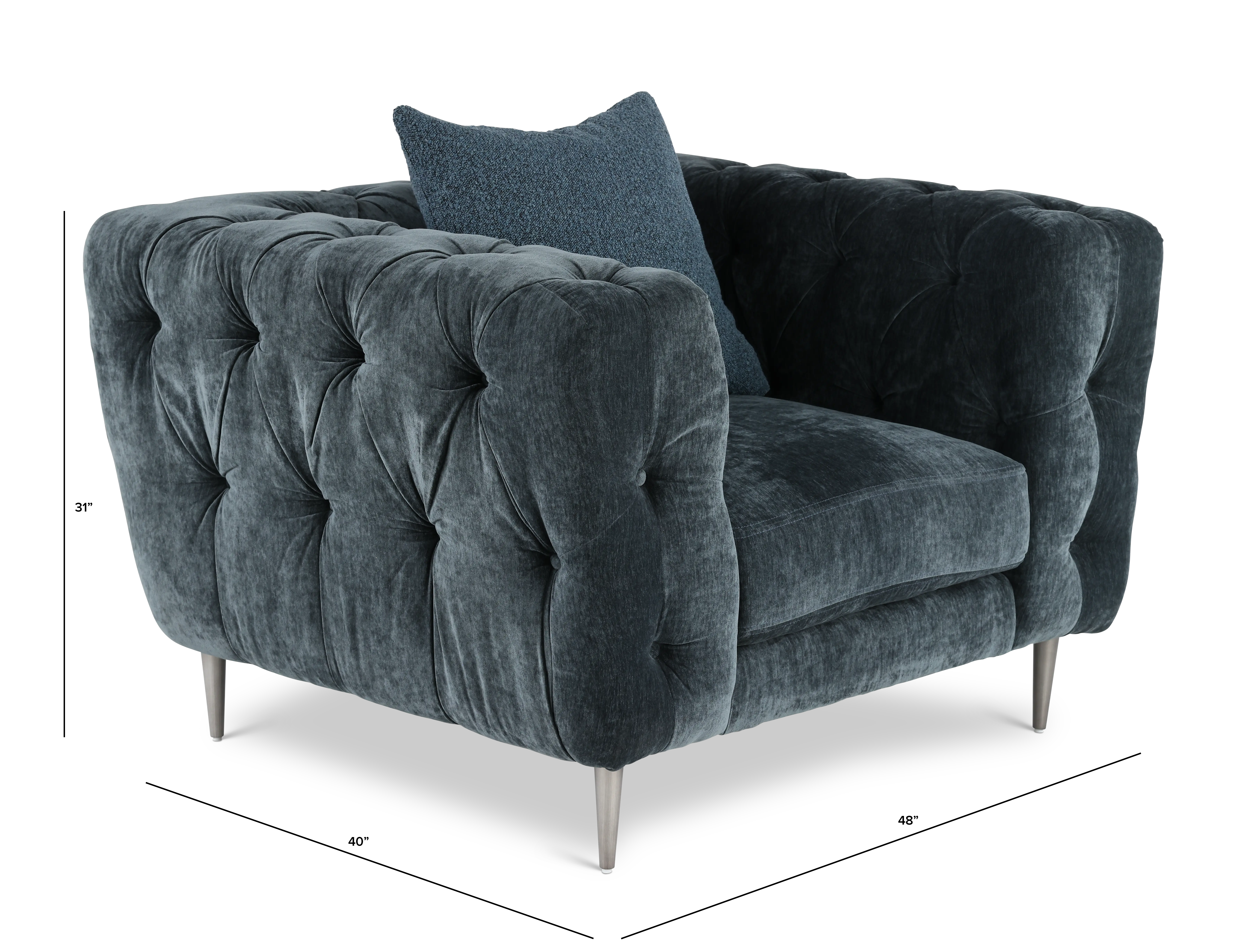 Turino Blue Chair-3