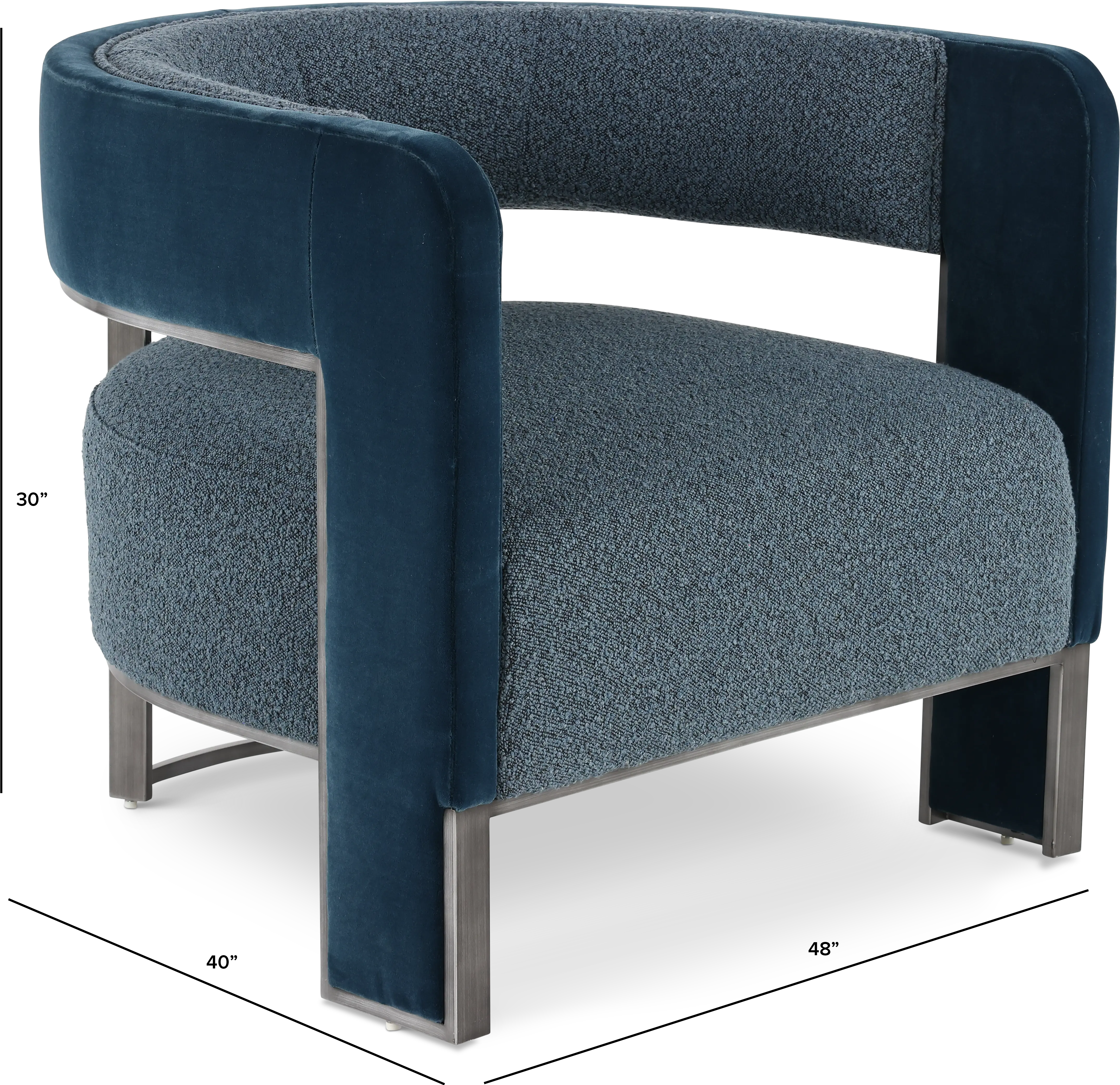 Turino Blue Chair-3