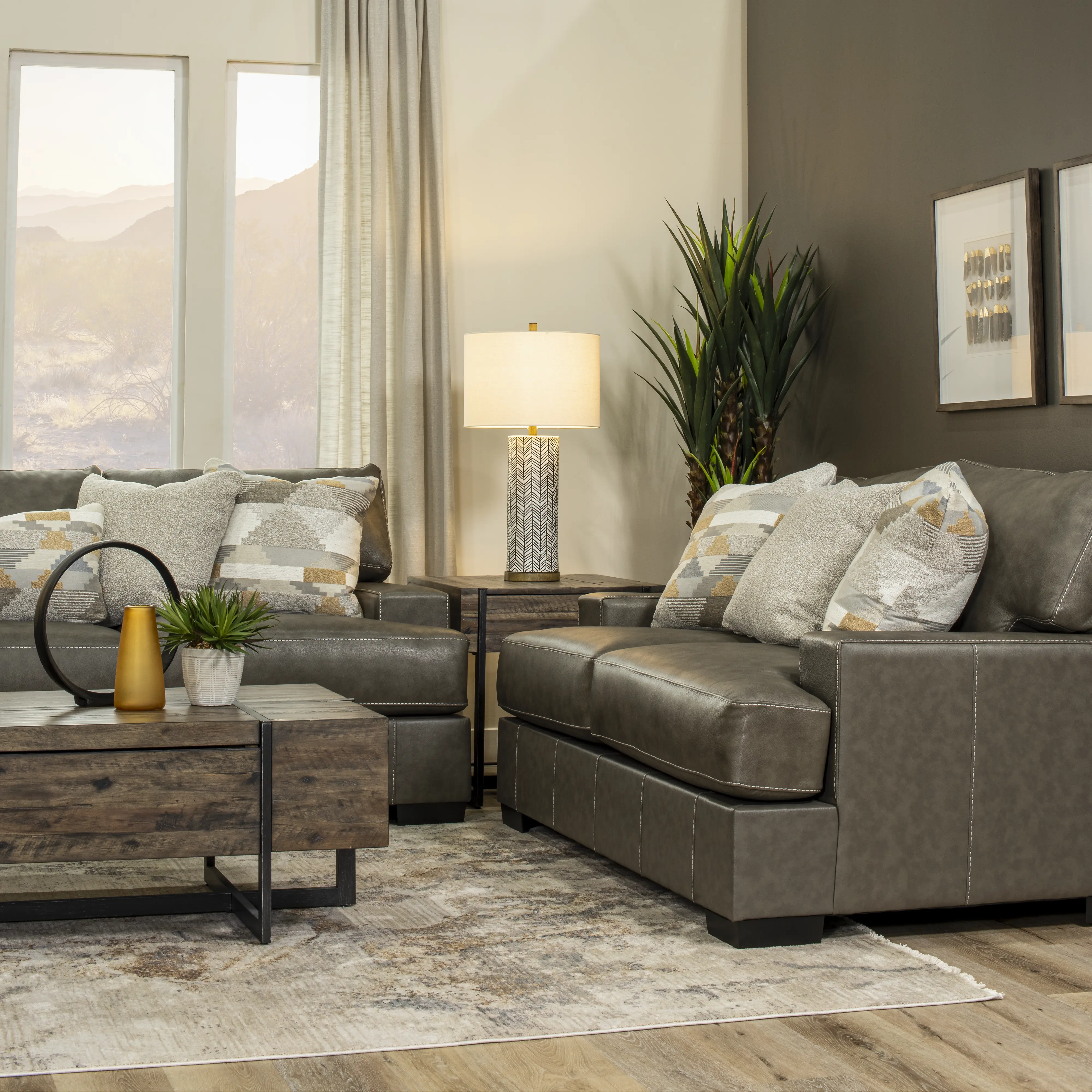 DODGE/WINNERGREY/LOVE Dodge Gray Loveseat-10