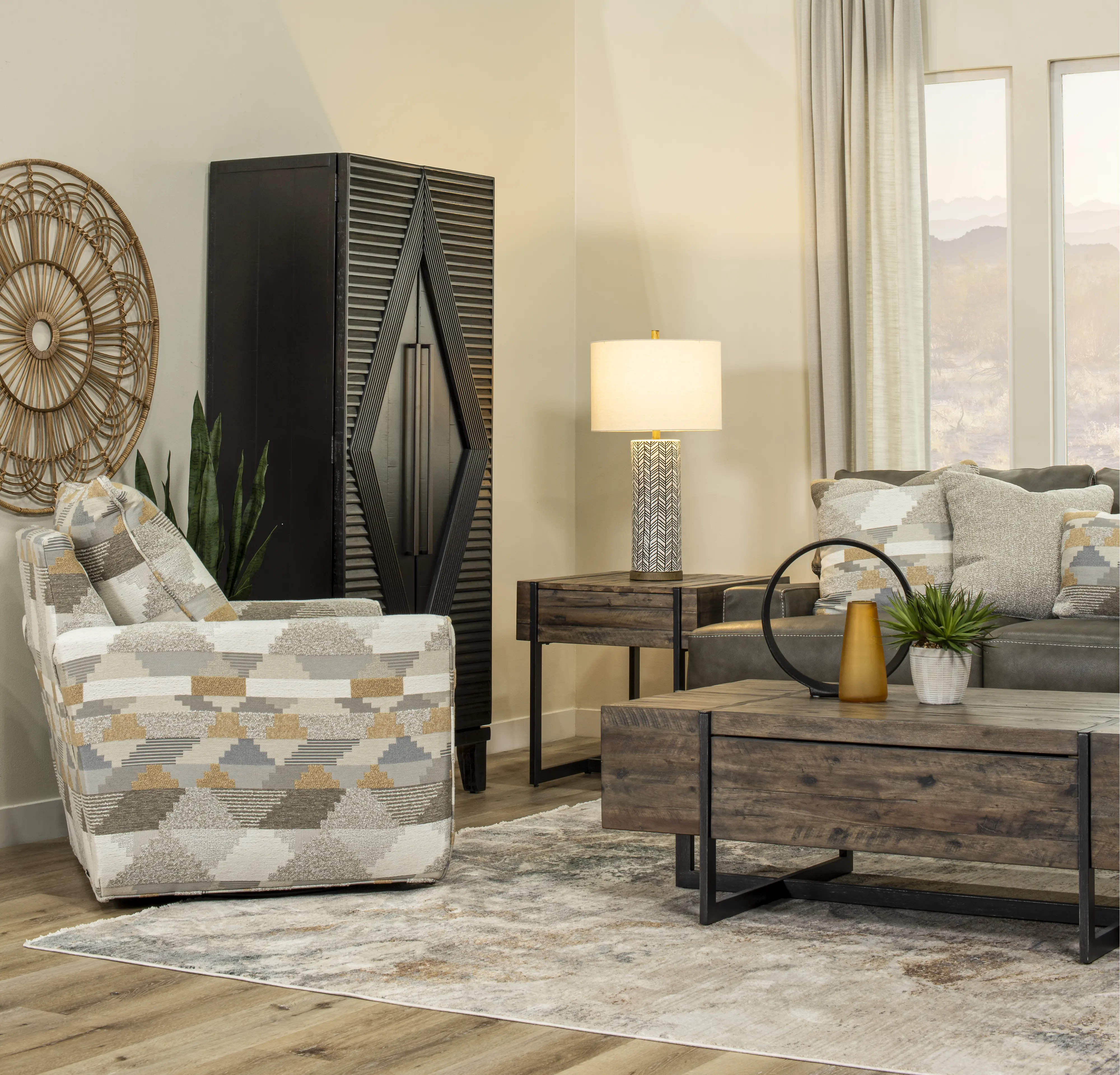 DODGE/WINNERGREY/LOVE Dodge Gray Loveseat-11