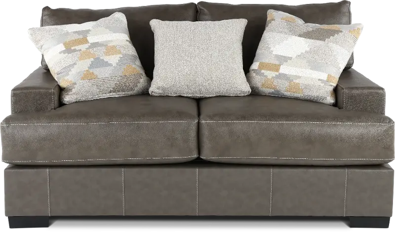 Dodge Gray Loveseat