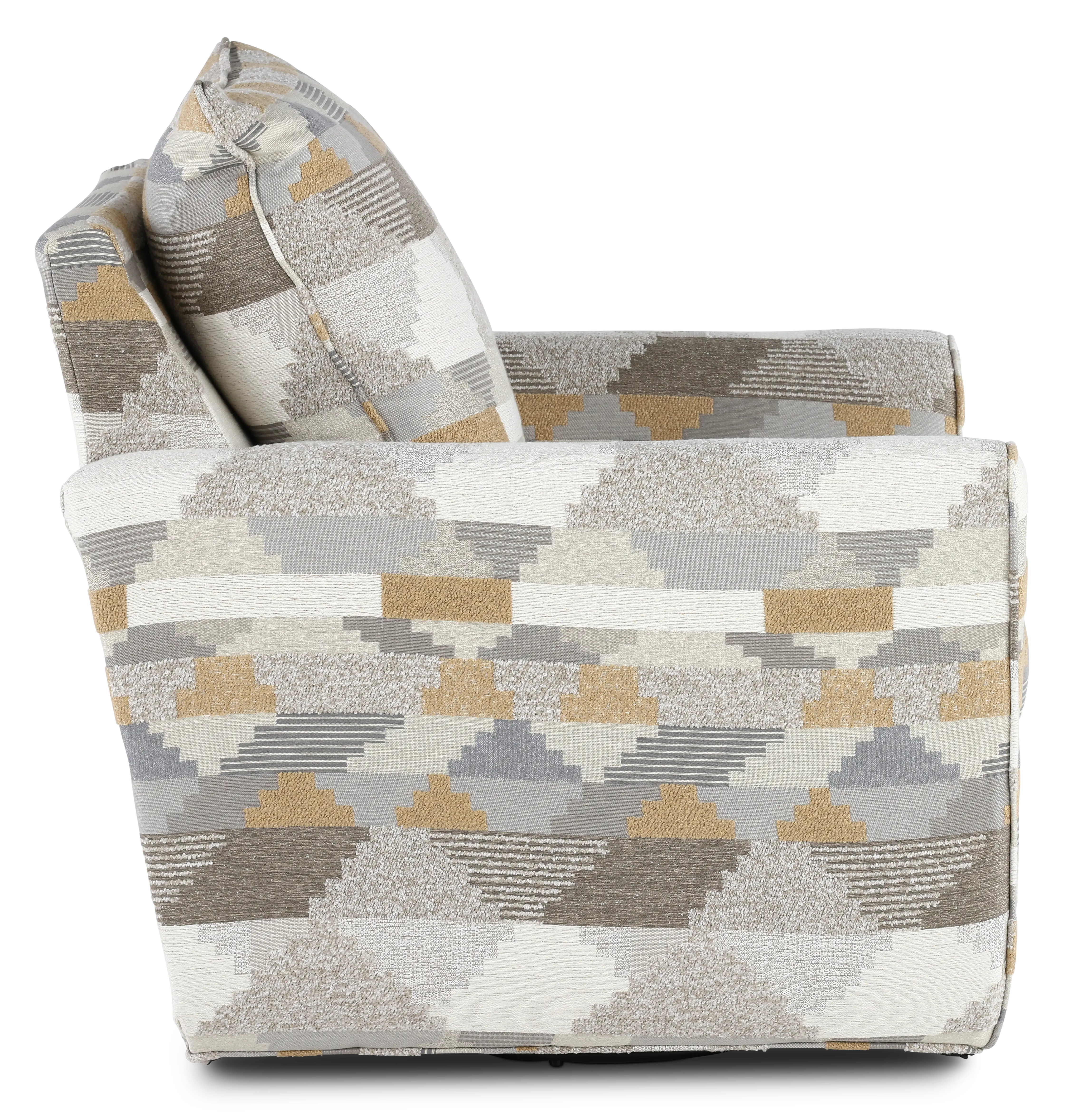SURFRIDER/SWVLCHR/MAYA QUARTZ Dodge Gray Pattern Swivel Chair-6
