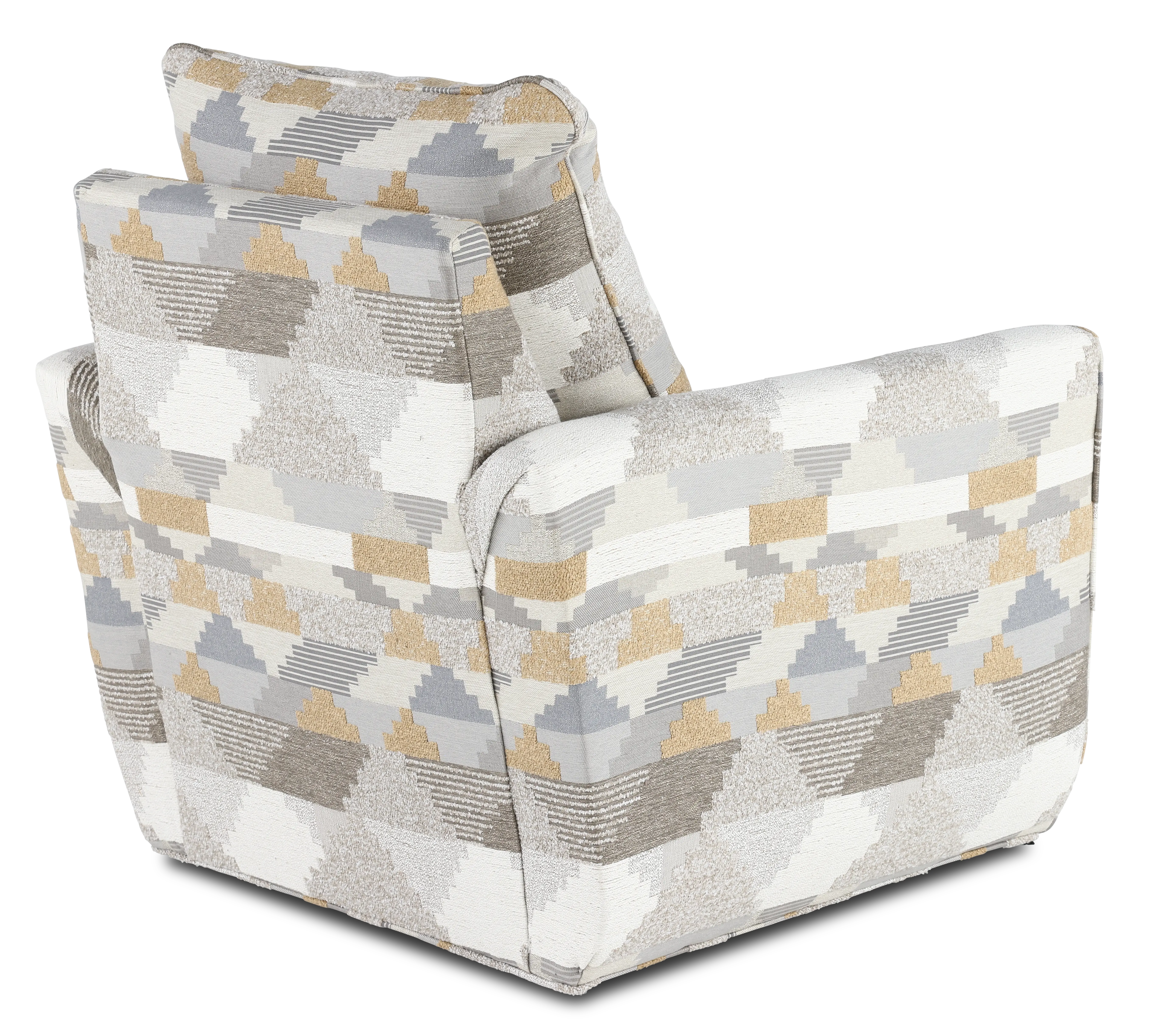 SURFRIDER/SWVLCHR/MAYA QUARTZ Dodge Gray Pattern Swivel Chair-7