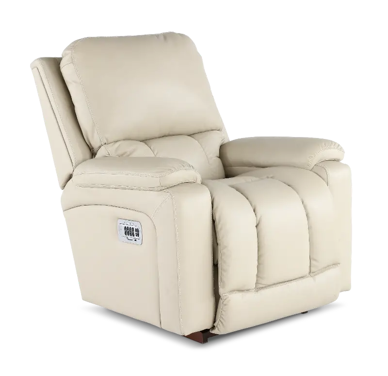Greyson Ice Power Rocker Recliner with Headrest and Lumbar