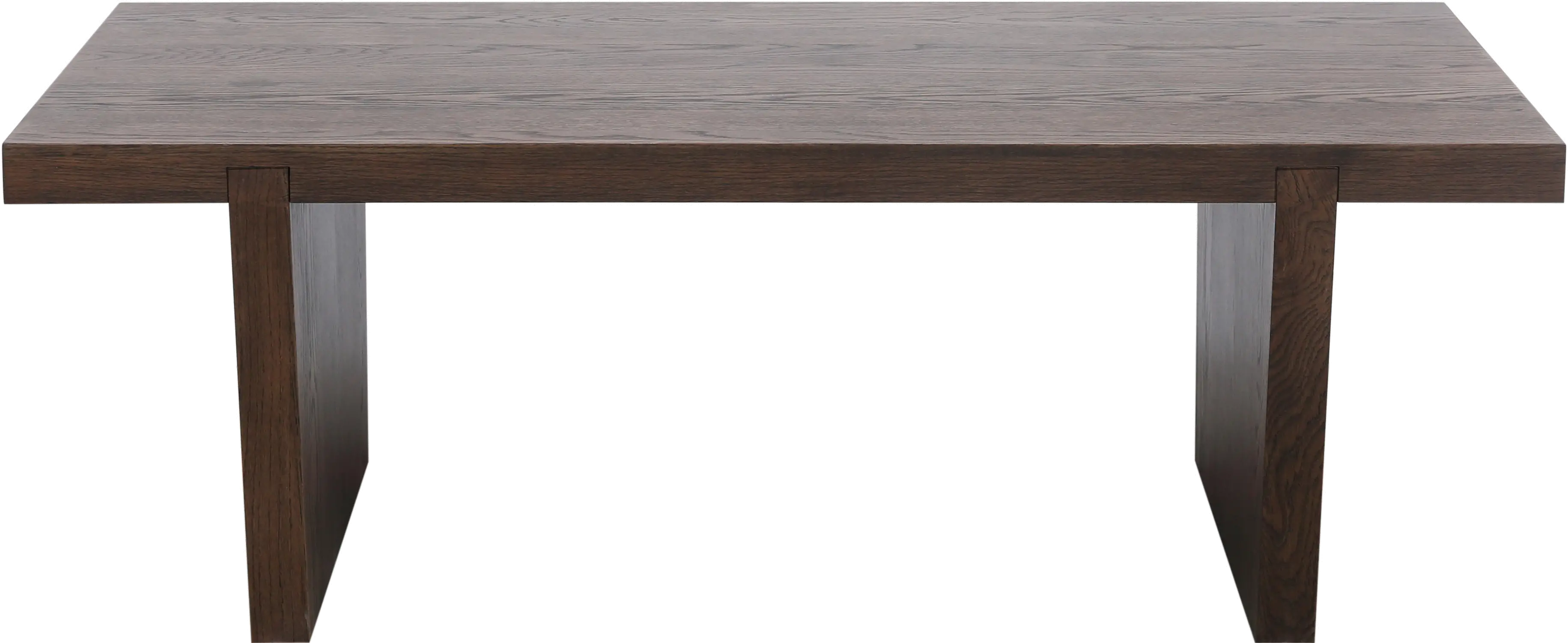 Rock Dark Brown Coffee Table-3