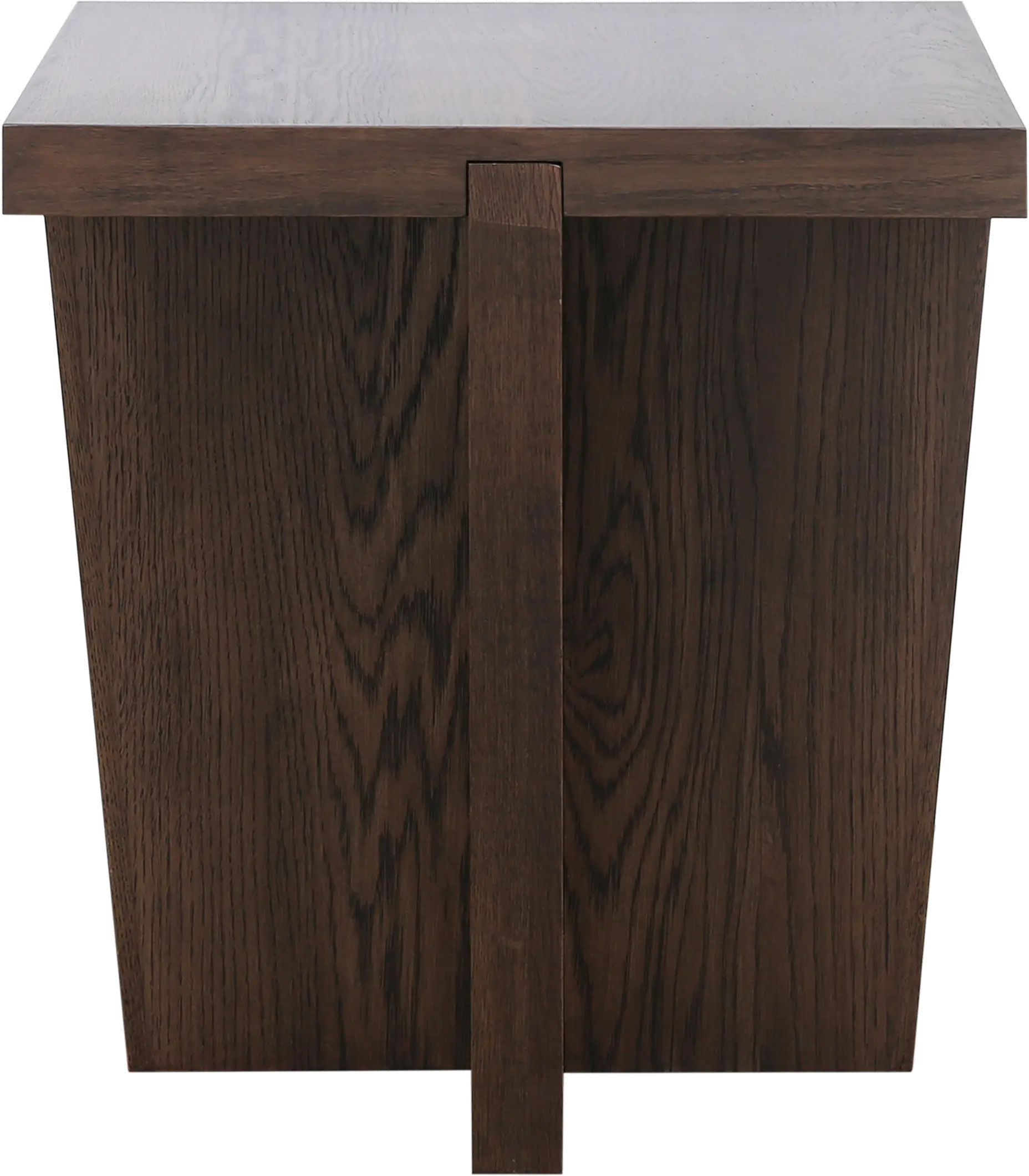 Rock Dark Brown End Table-3
