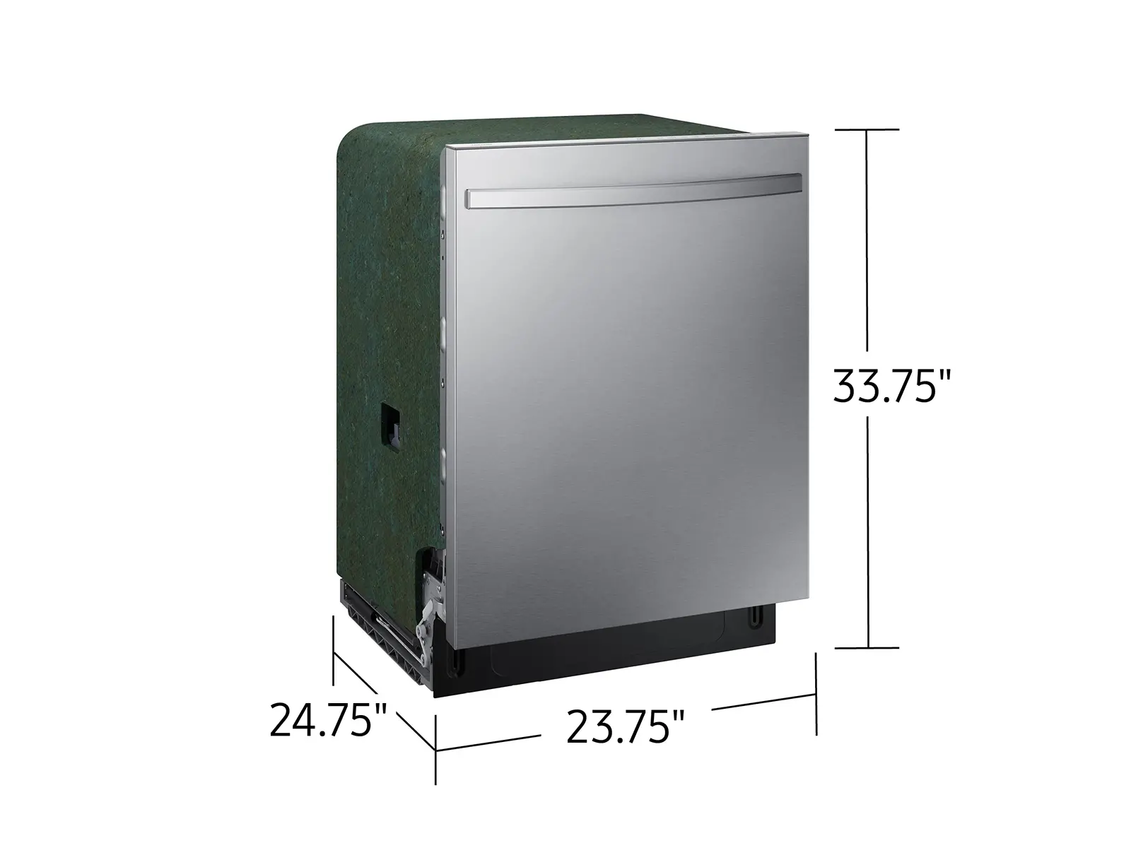 DW80CG4051SR Samsung Top Control Dishwasher - Stainless Steel-2