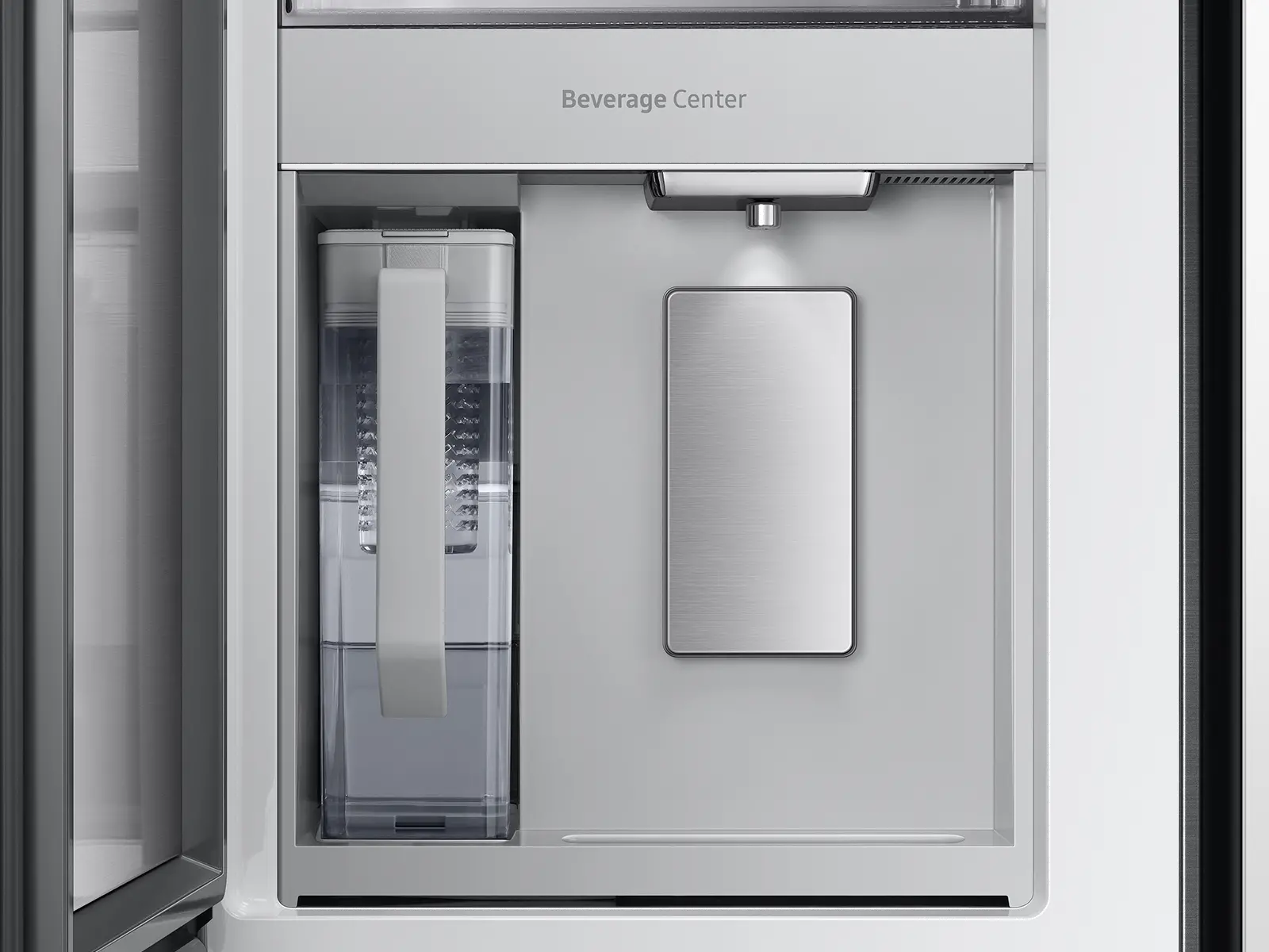 Samsung Bespoke 29 cu ft 4 Door Refrigerator - White Glass-4