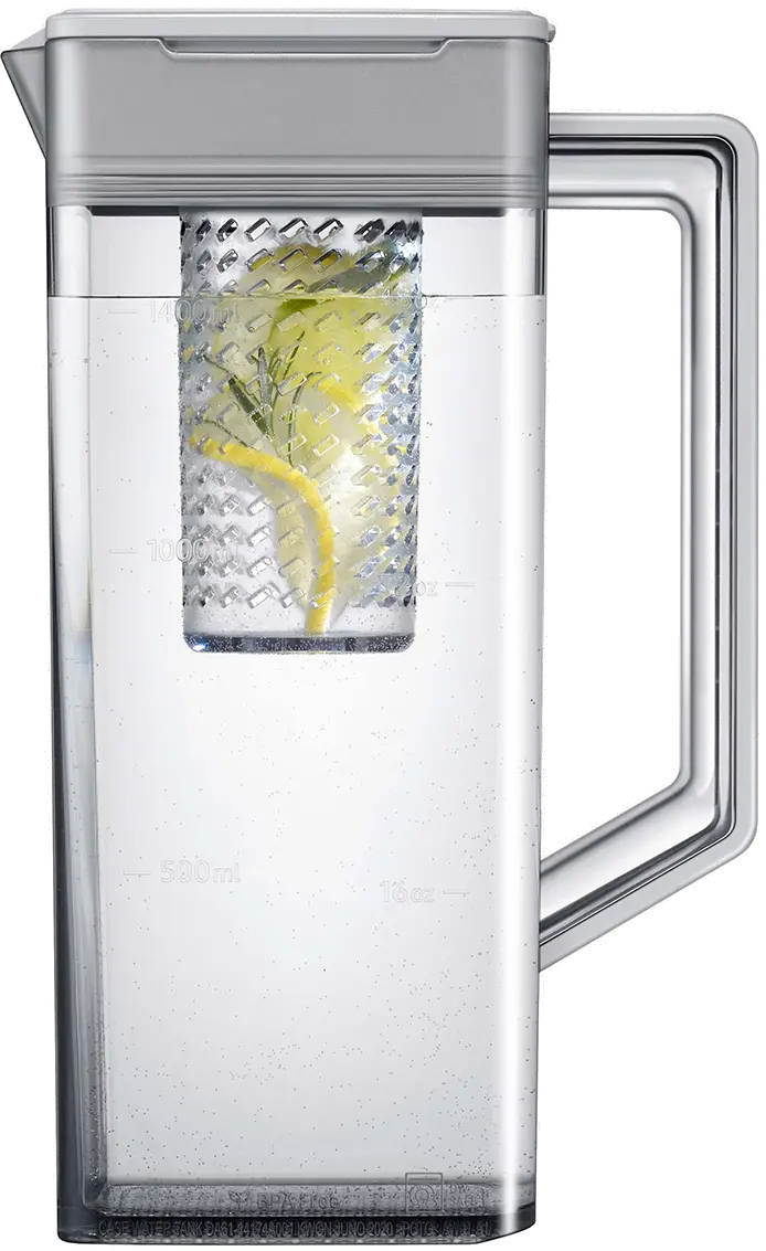 Samsung Bespoke 29 cu ft 4 Door Refrigerator - White Glass-5