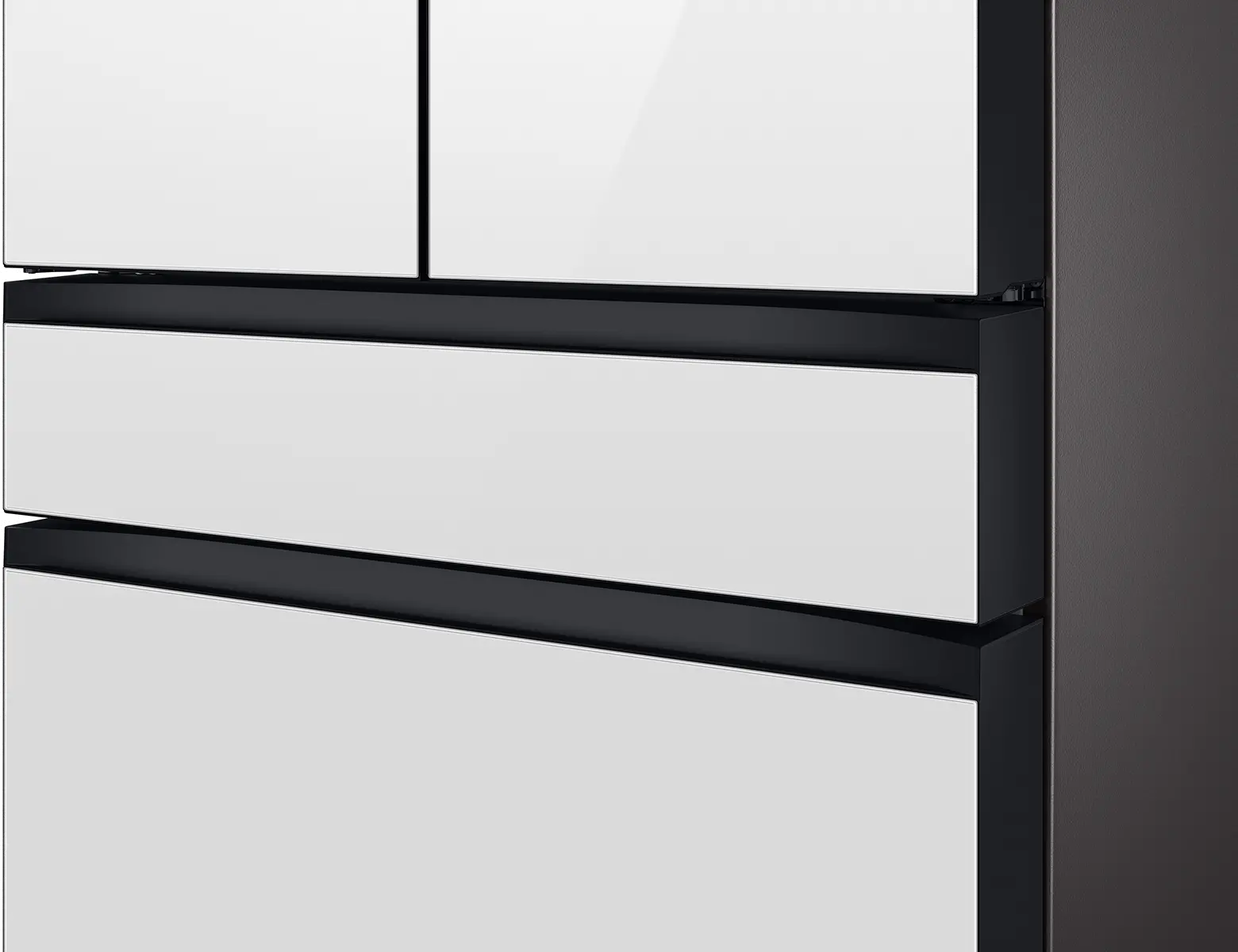 Samsung Bespoke 29 cu ft 4 Door Refrigerator - White Glass-8