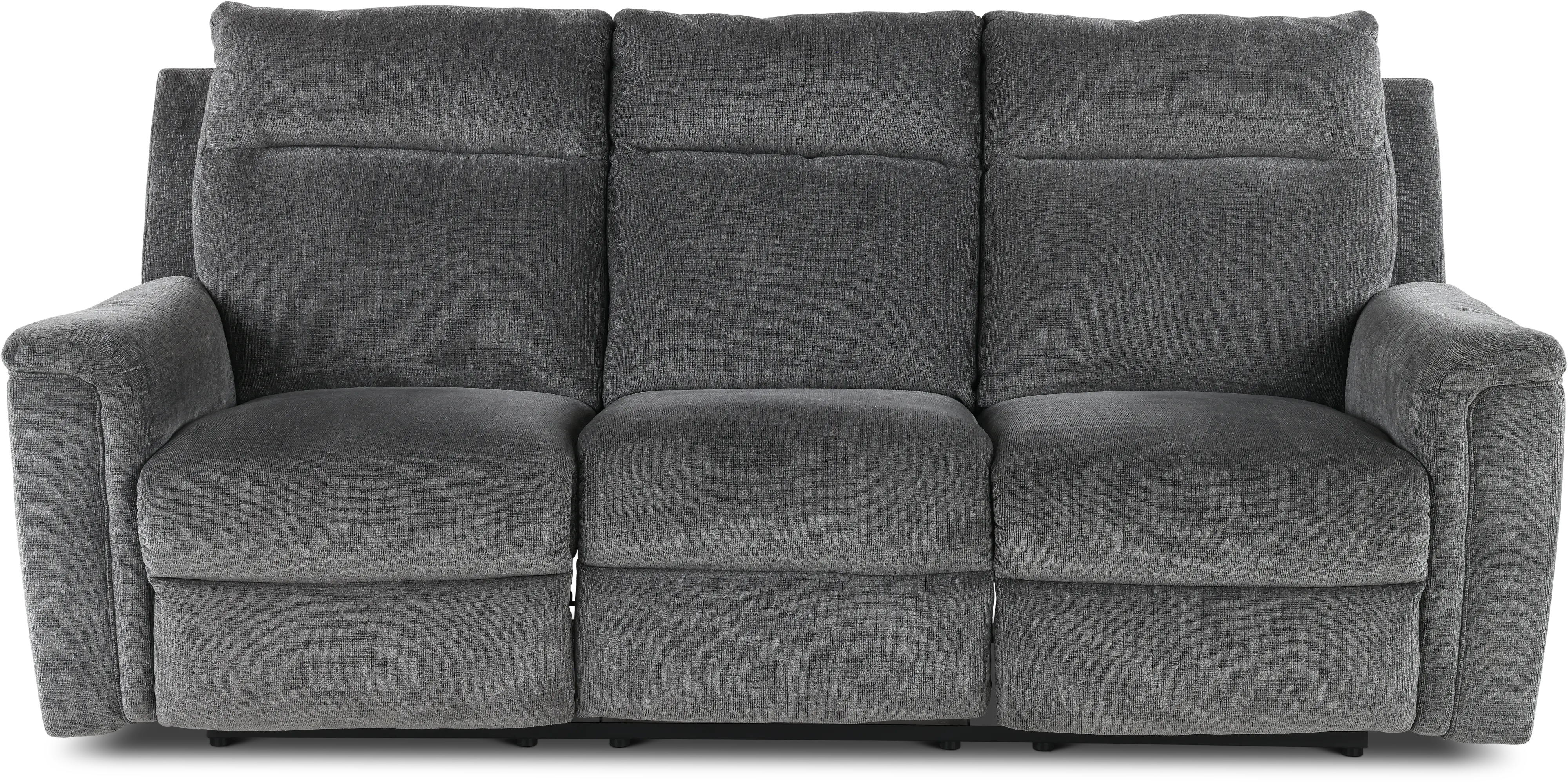 Barnsana Dark Gray Power Reclining Sofa-1