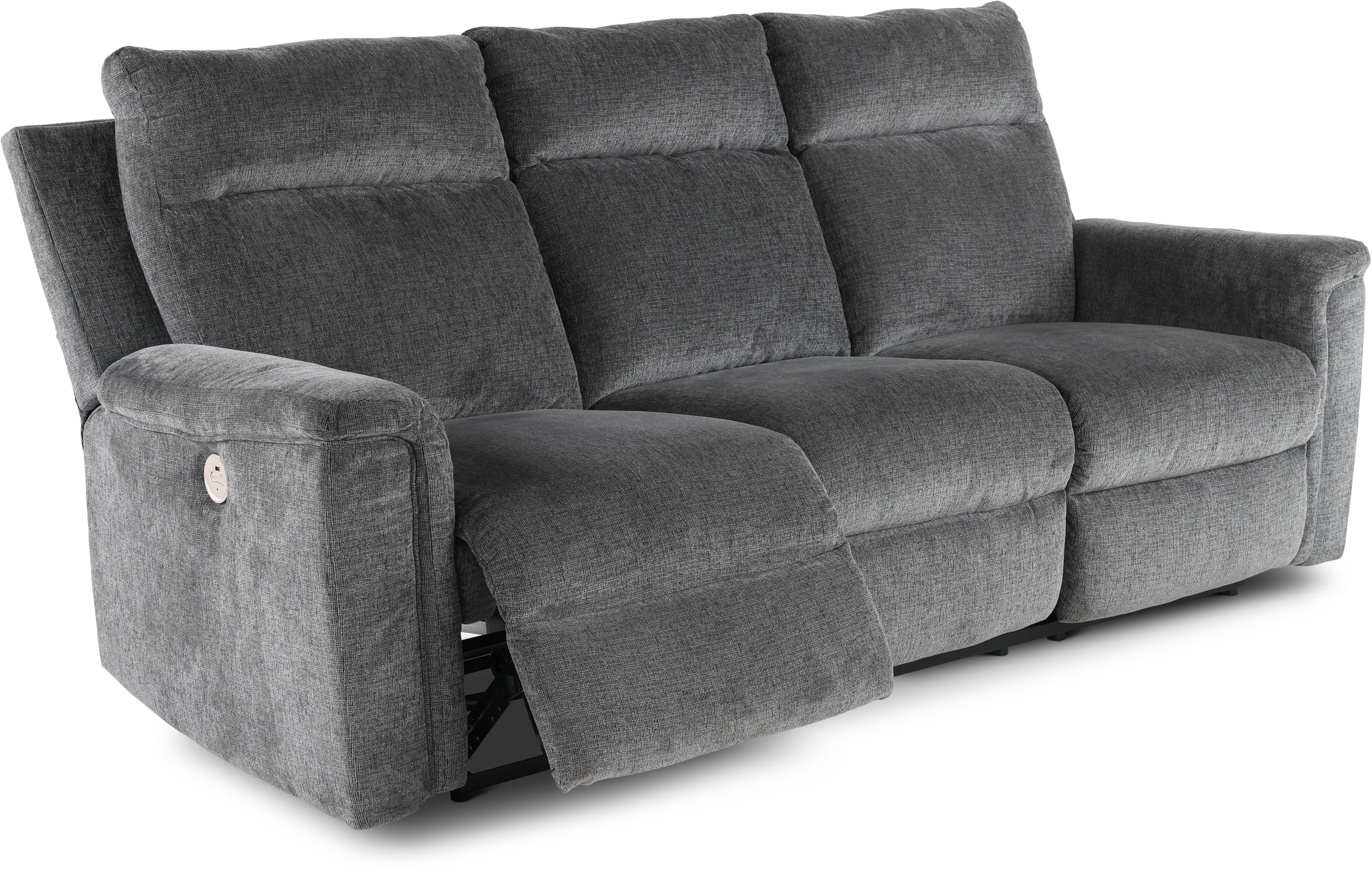 Barnsana Dark Gray Power Reclining Sofa-6