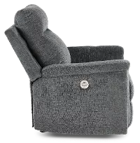 Barnsana Dark Gray Power Recliner
