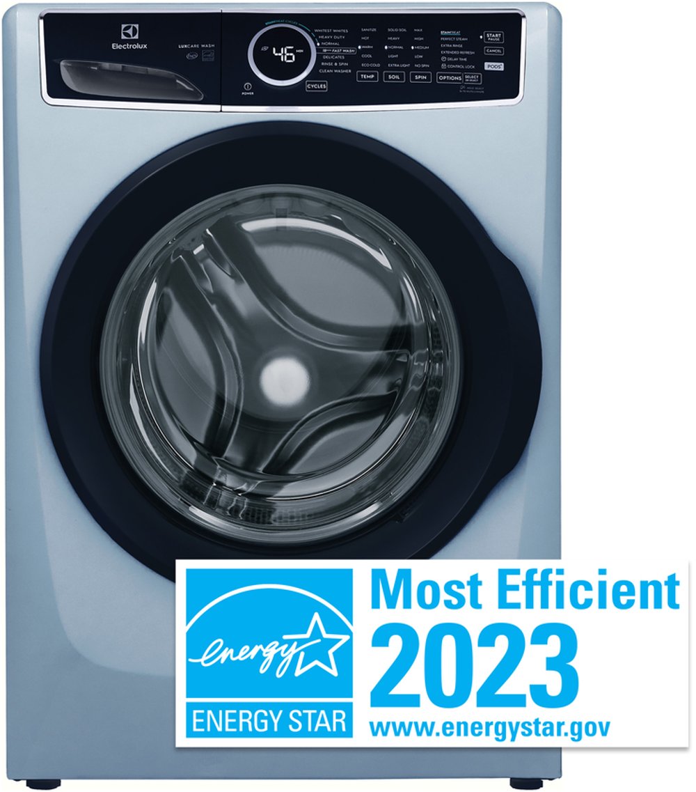 Electrolux 4.5 Cu Ft Front Load Perfect Steam™ Washer - Glacier Blue