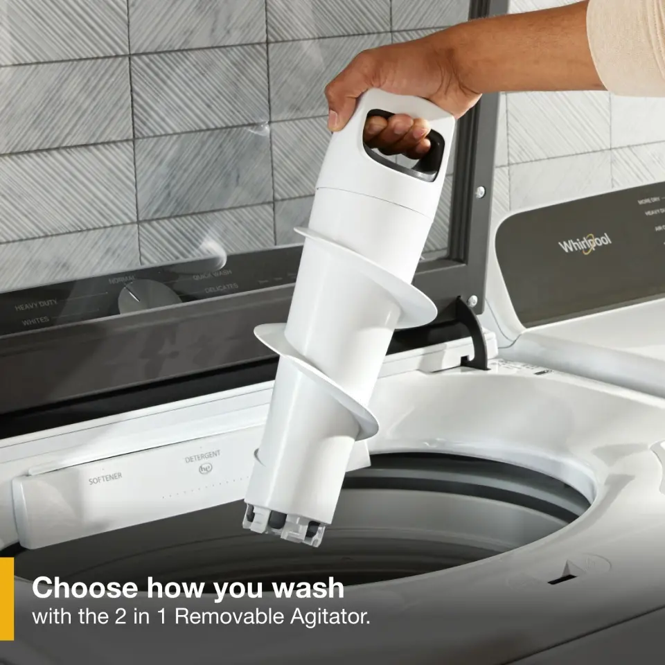 WTW6157PW Whirlpool 5.3 Cu Ft Top Load Washer - White-4