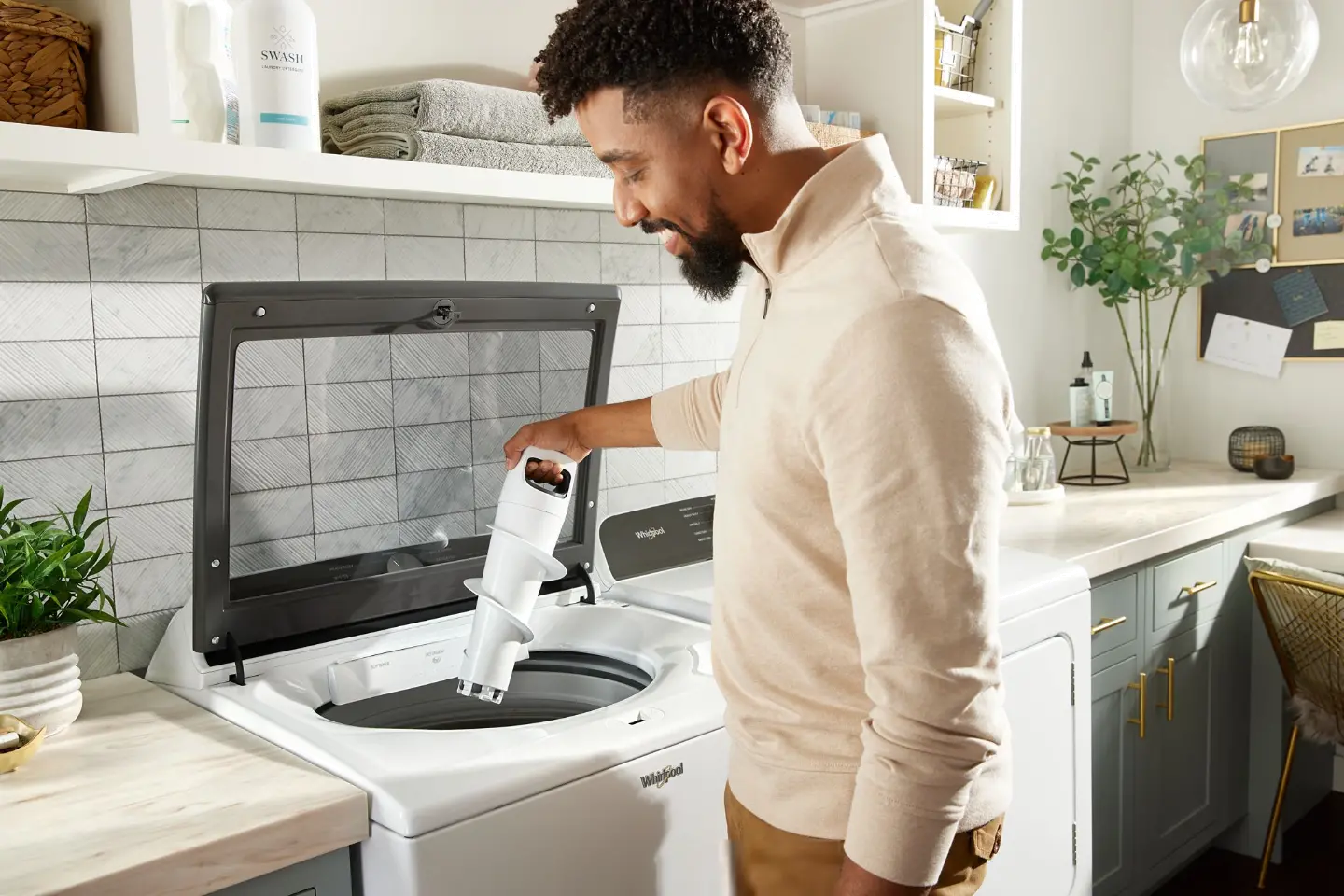 WTW6157PW Whirlpool 5.3 Cu Ft Top Load Washer - White-5