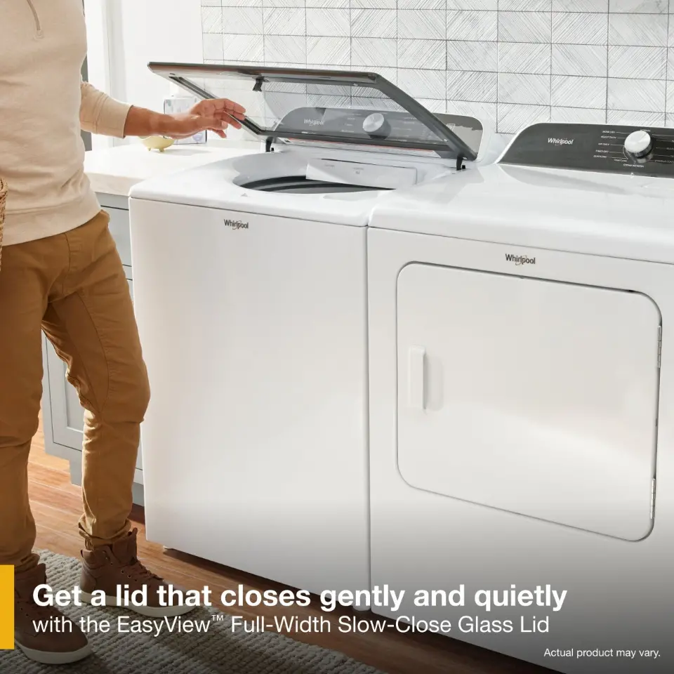 WTW6157PW Whirlpool 5.3 Cu Ft Top Load Washer - White-7