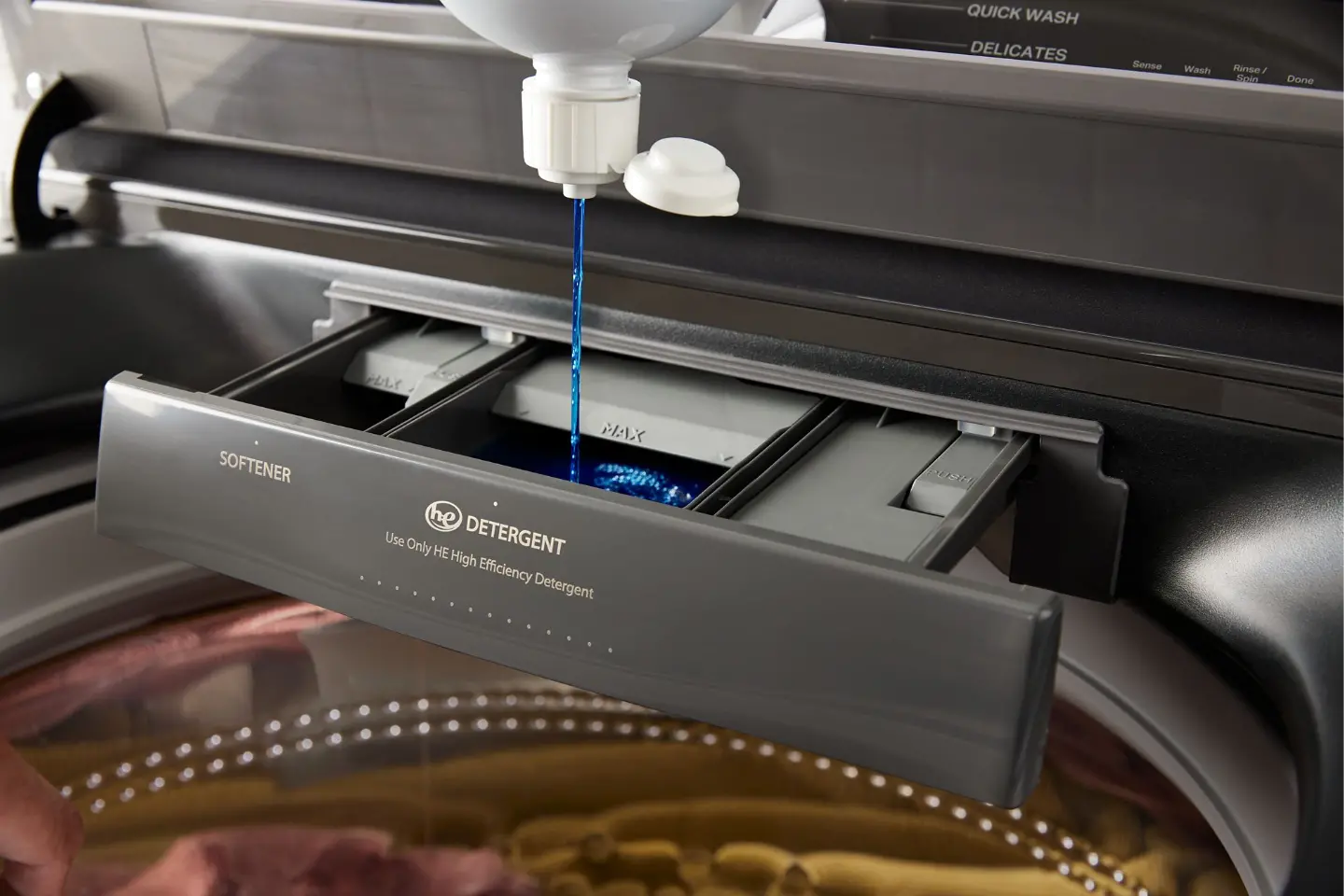 WTW6157PB Whirlpool 5.3 Cu Ft Top Load Washer - Volcano Black-10