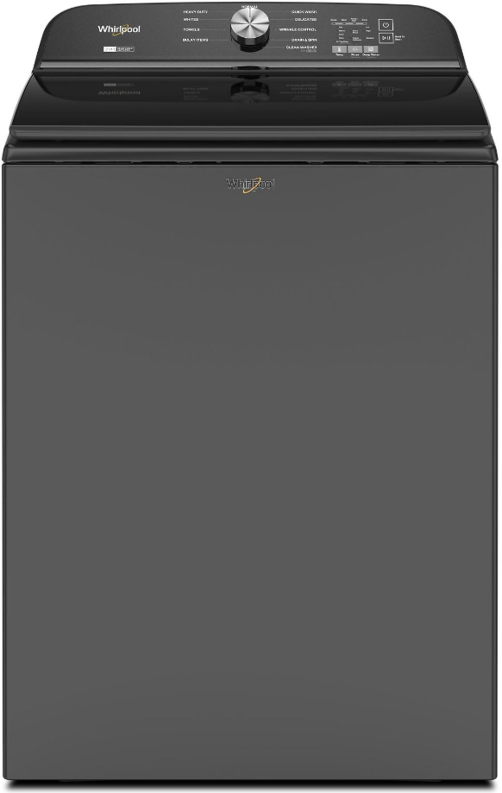 Whirlpool 5.3 Cu Ft Top Load Washer - Volcano Black