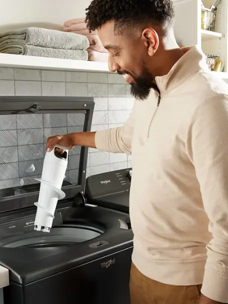 WTW6157PB Whirlpool 5.3 Cu Ft Top Load Washer - Volcano Black-5