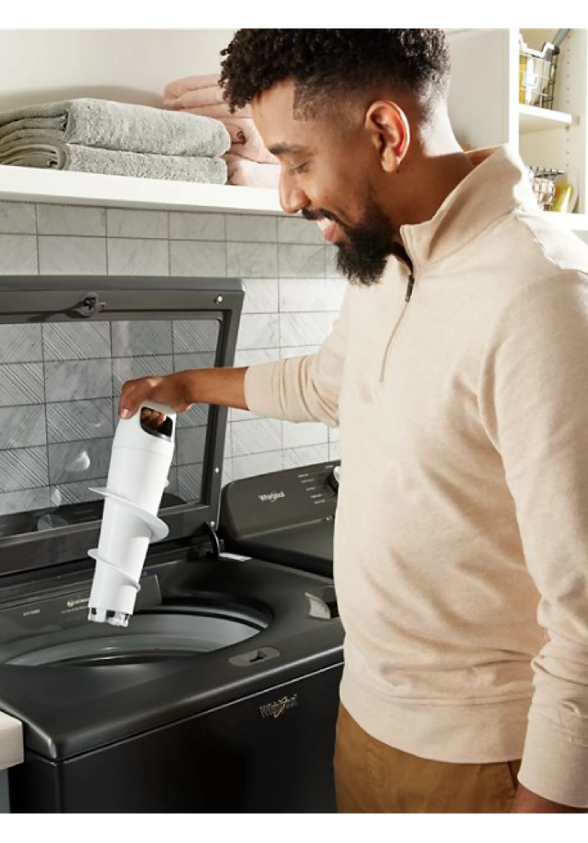 Whirlpool 5.3 Cu Ft Top Load Washer - Volcano Black | RC Willey