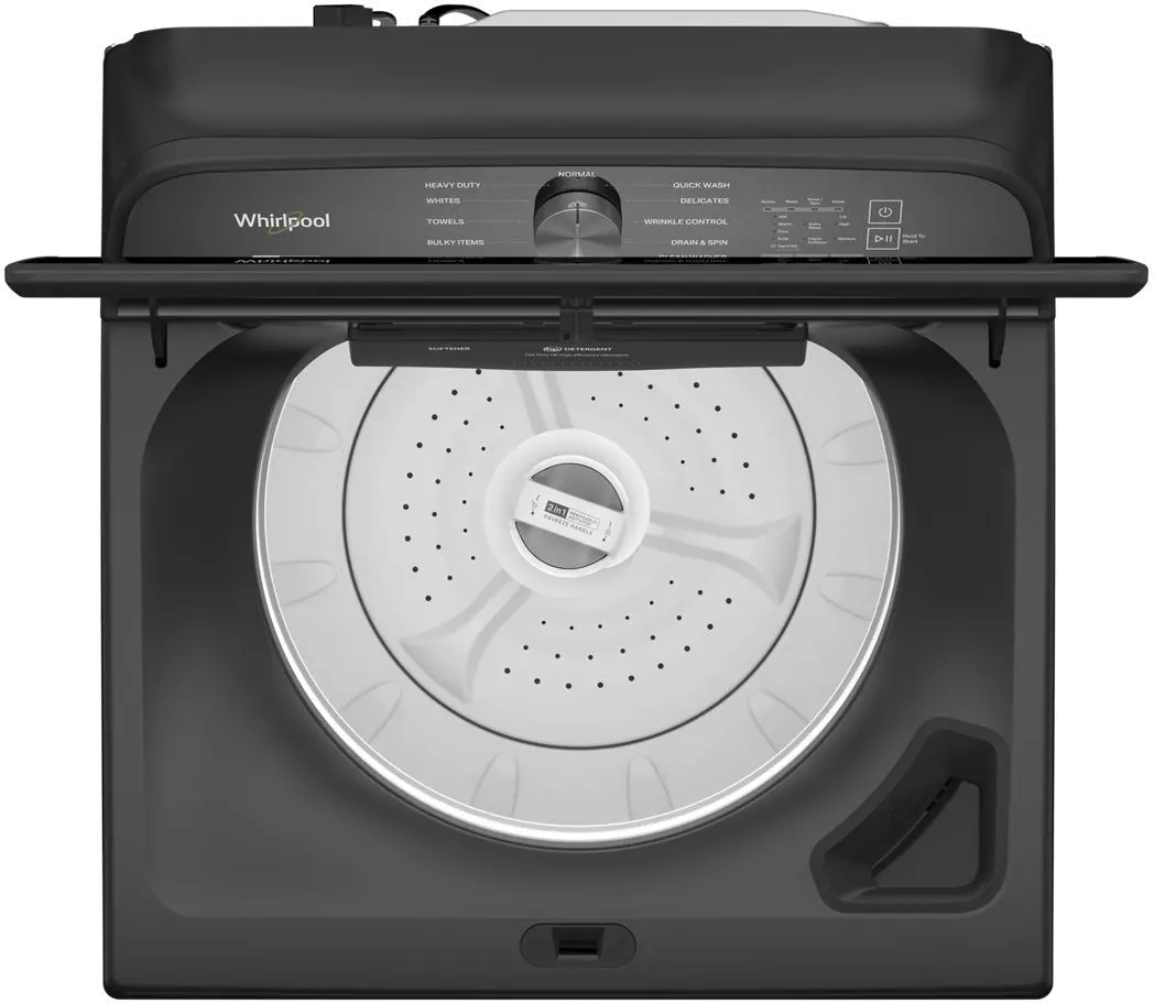 WTW6157PB Whirlpool 5.3 Cu Ft Top Load Washer - Volcano Black-8
