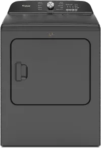 WED6150PB Whirlpool Electric Dryer W6150 - Volcano Black 7.0 Cu Ft